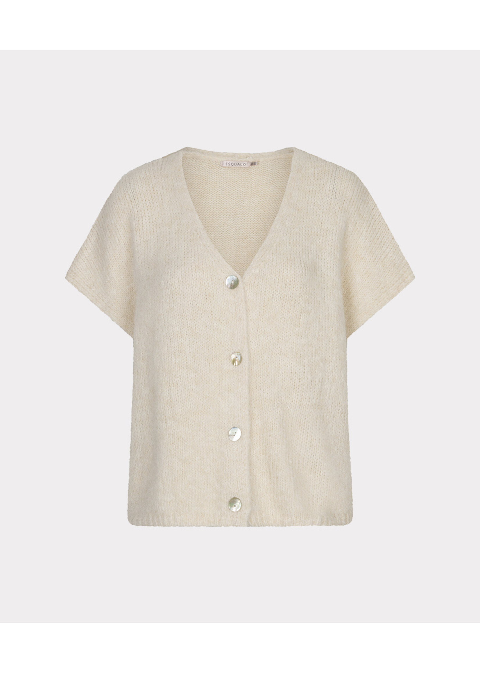EsQualo Cardigan slve/lss knit W.26.03702