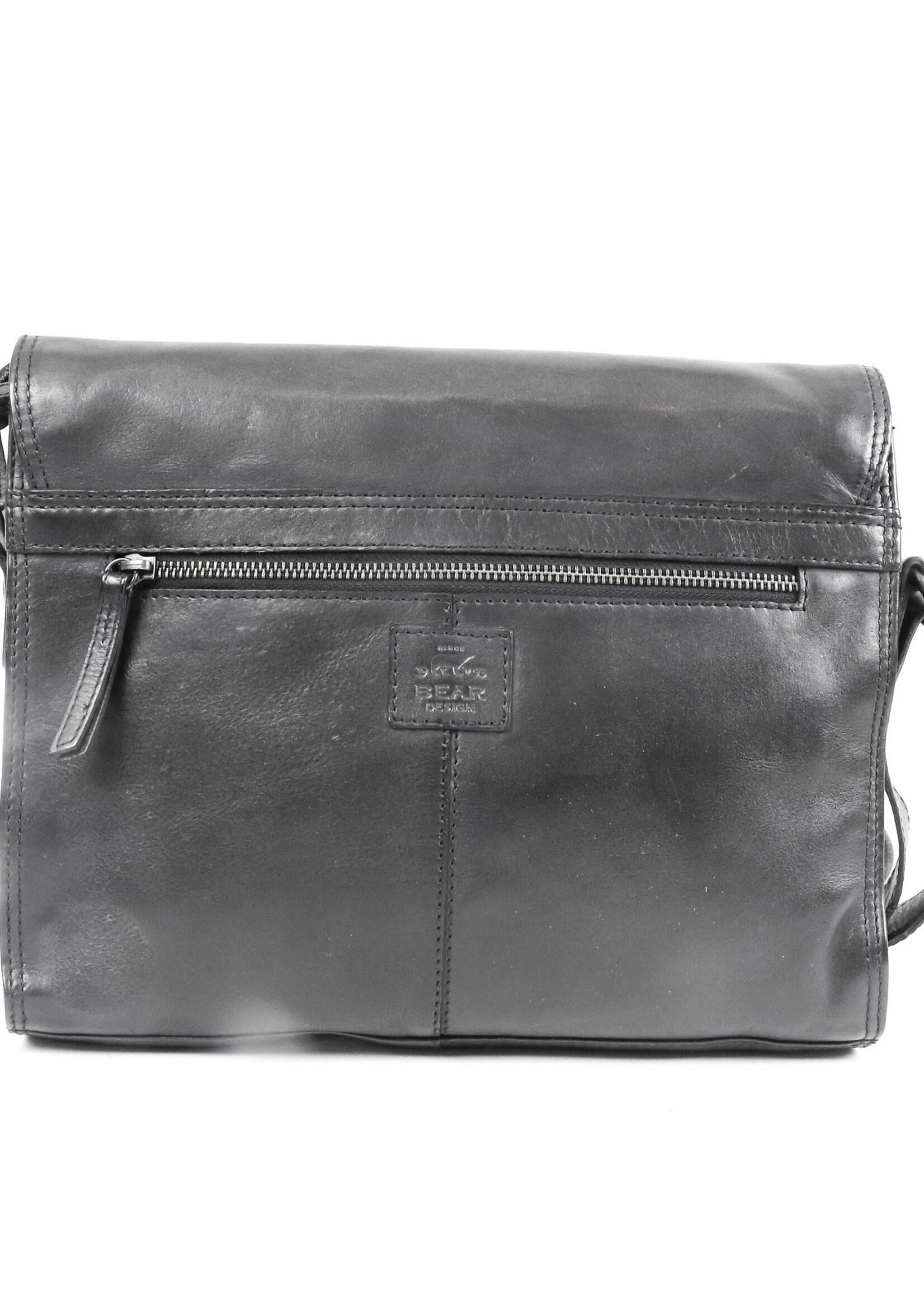 BEAR DESIGN Ruime schoudertas ook voor tablet.