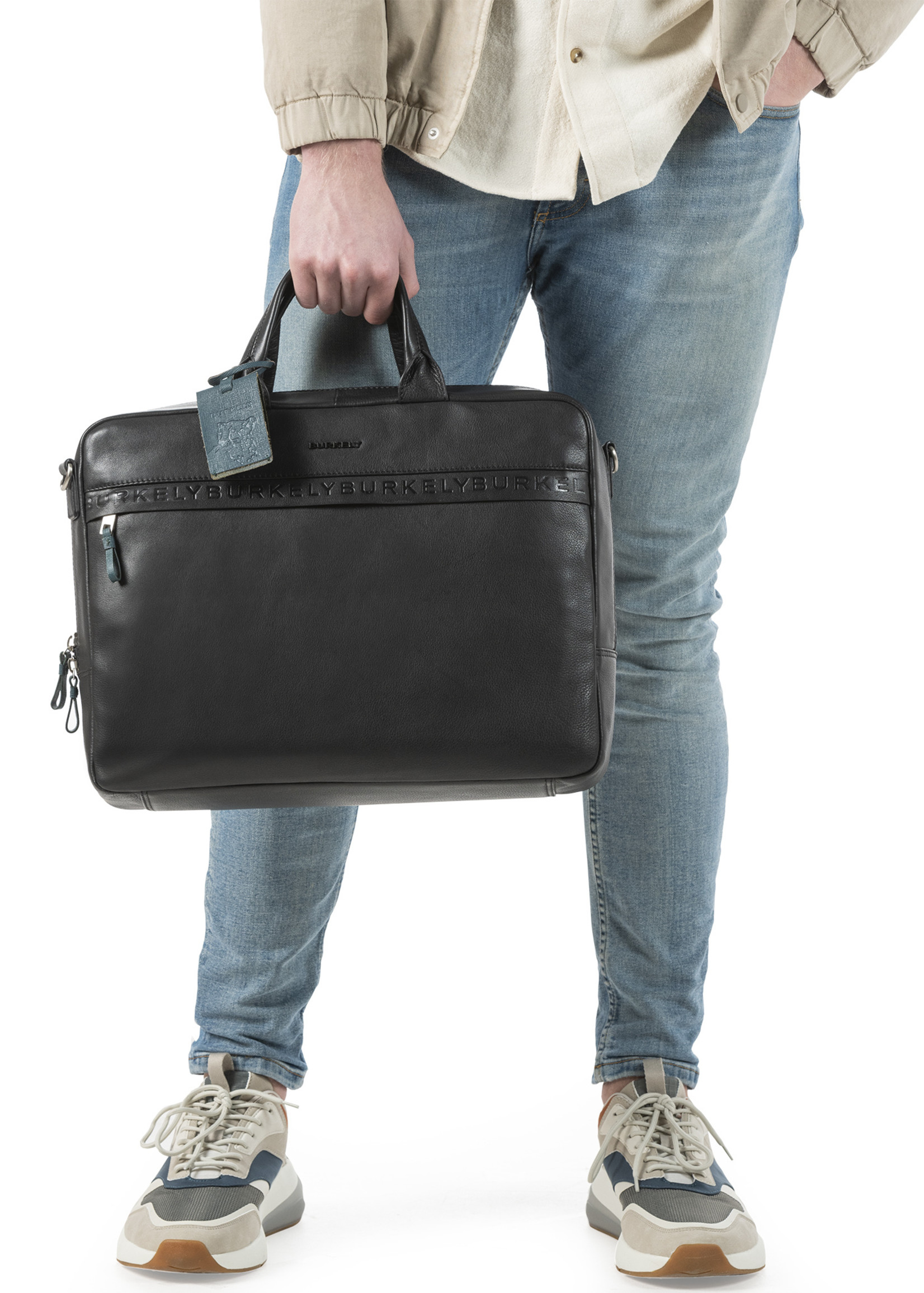 BURKELY Ruime laptoptas