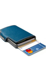 MONDRAGHI Saffiano Stitched Magic Wallet