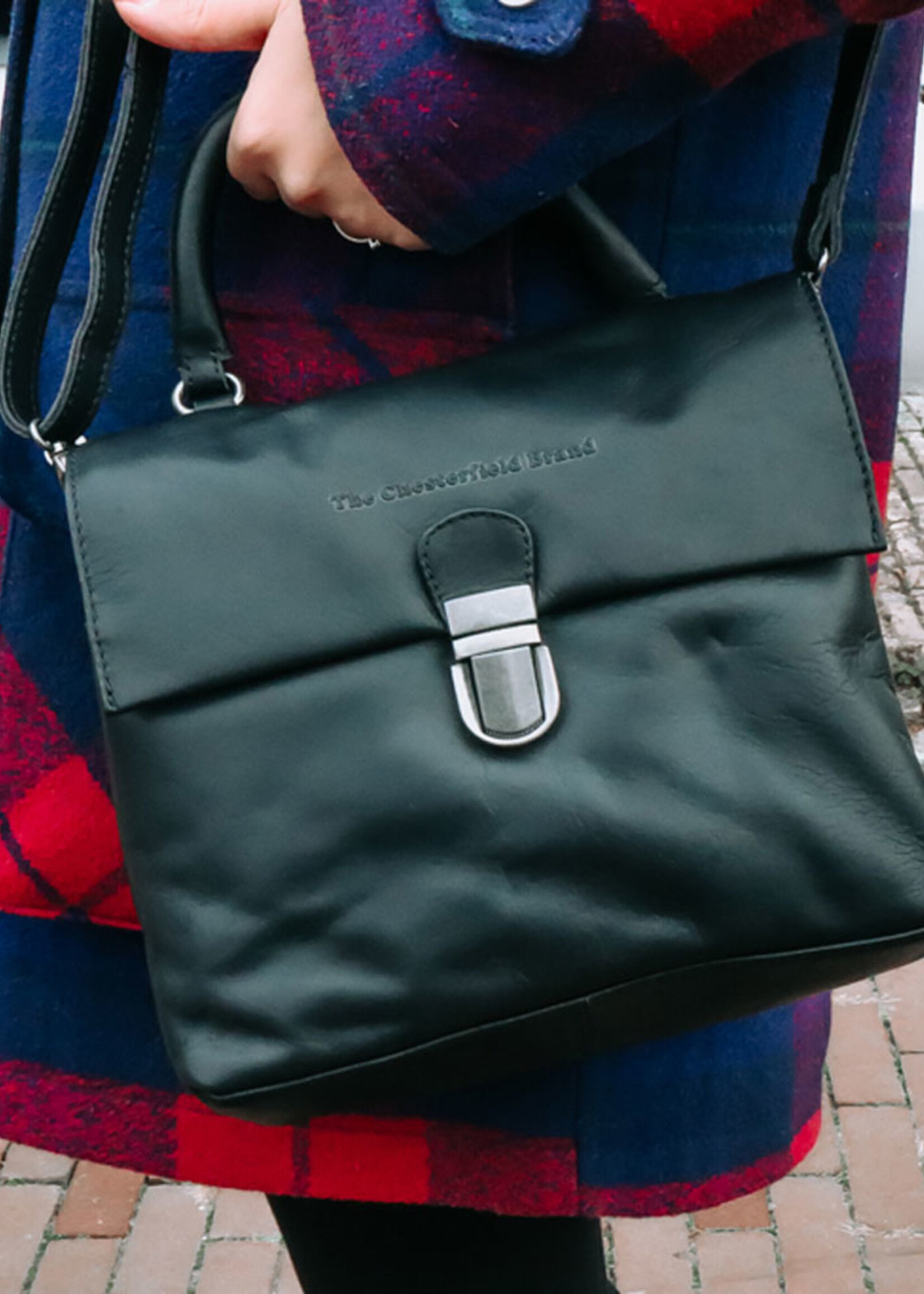 THE CHESTERFIELD BRAND stijlvolle schoudertas