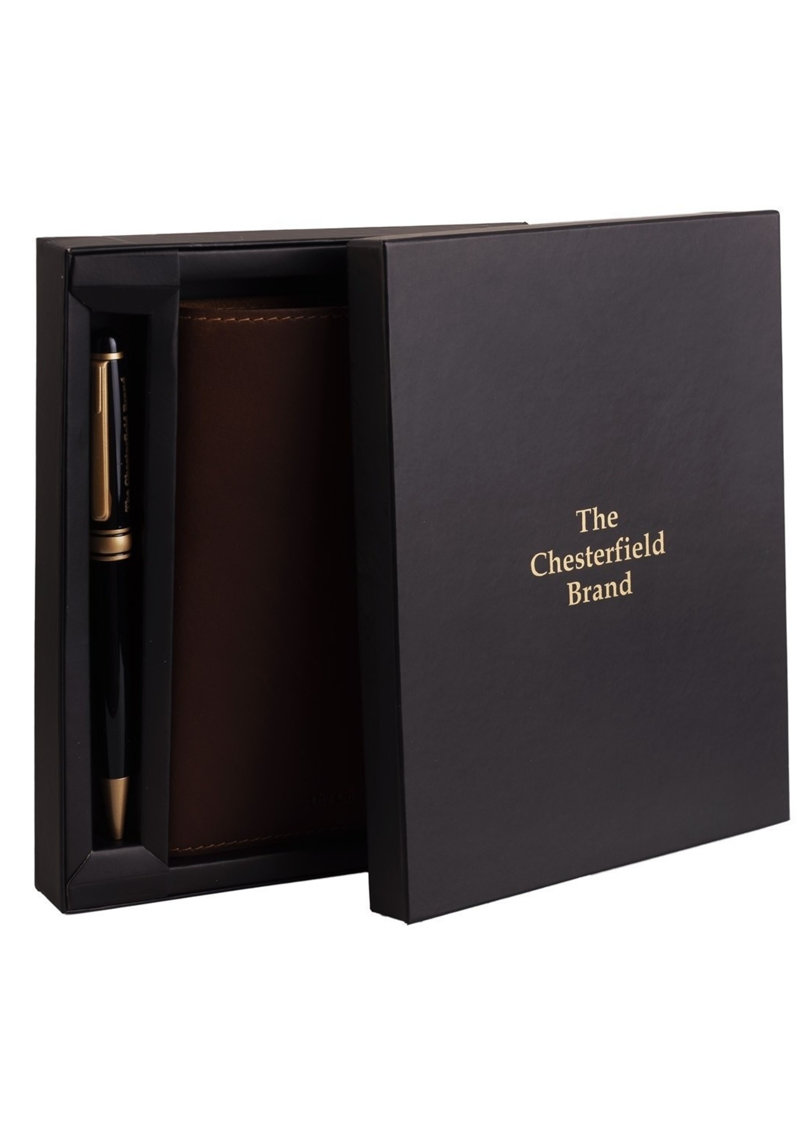 THE CHESTERFIELD BRAND Mooie pen met notitieboekje.