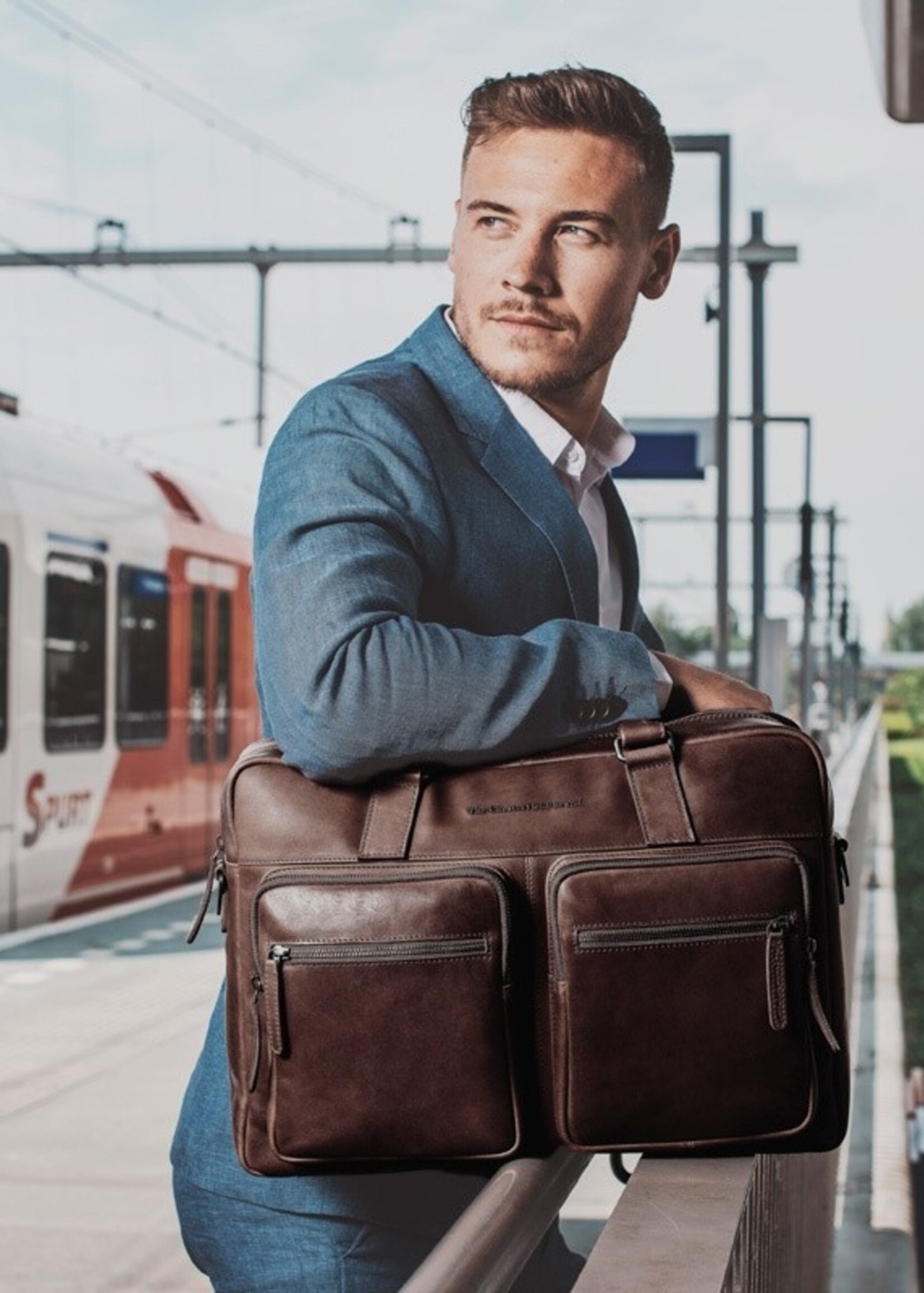 THE CHESTERFIELD BRAND Praktische laptoptas