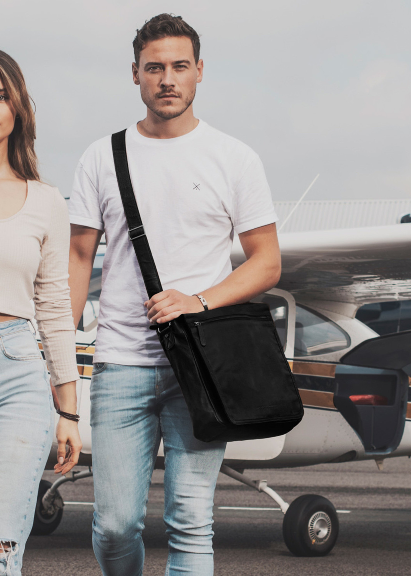 THE CHESTERFIELD BRAND Flap-over schoudertas