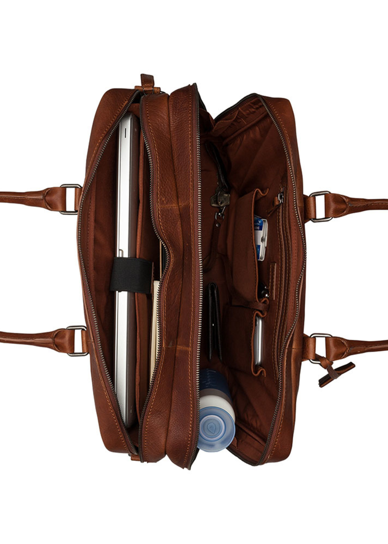 BURKELY Praktische compacte laptoptas