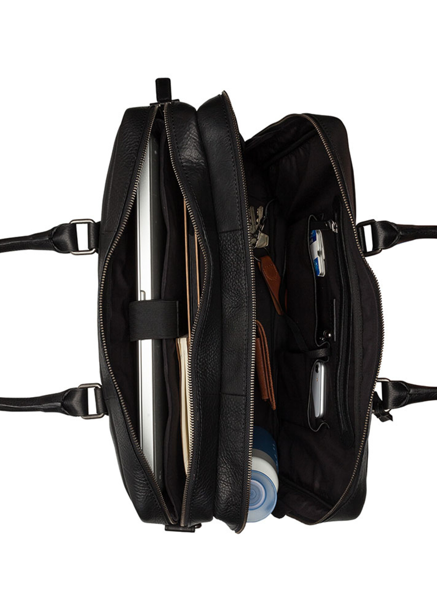 BURKELY Praktische compacte laptoptas