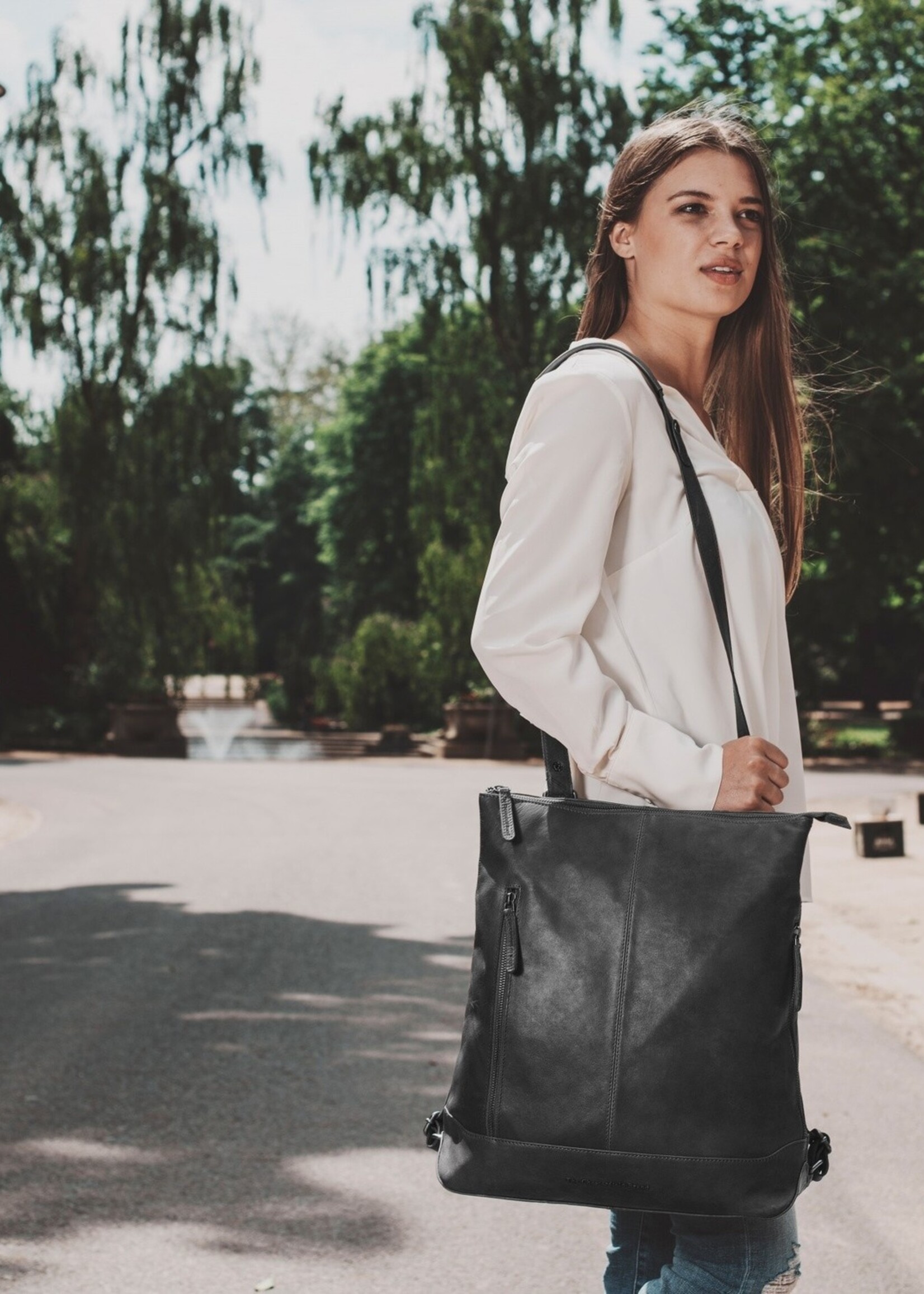 THE CHESTERFIELD BRAND Stijlvolle rugtas/crossover