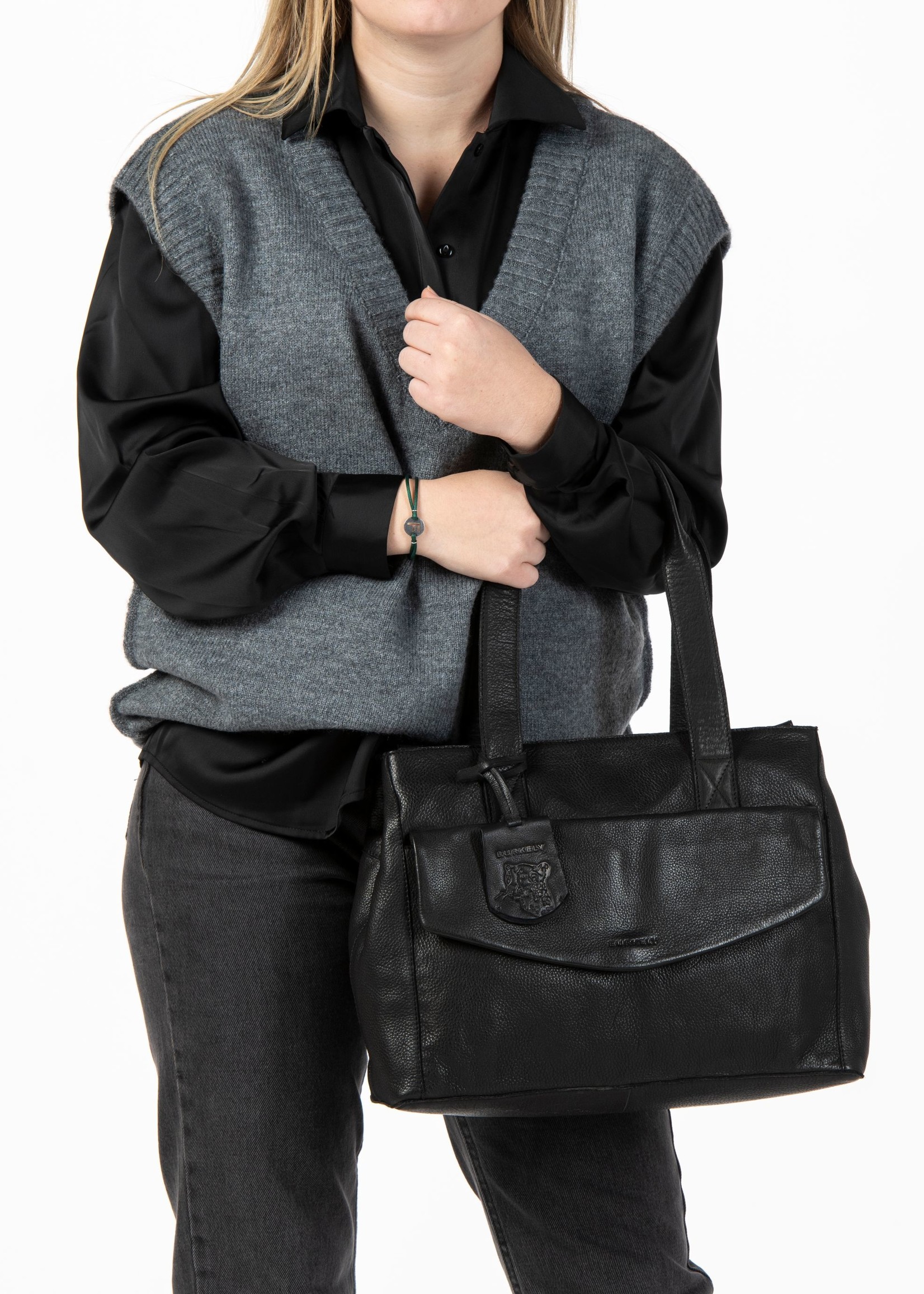 BURKELY Stijlvolle handtas