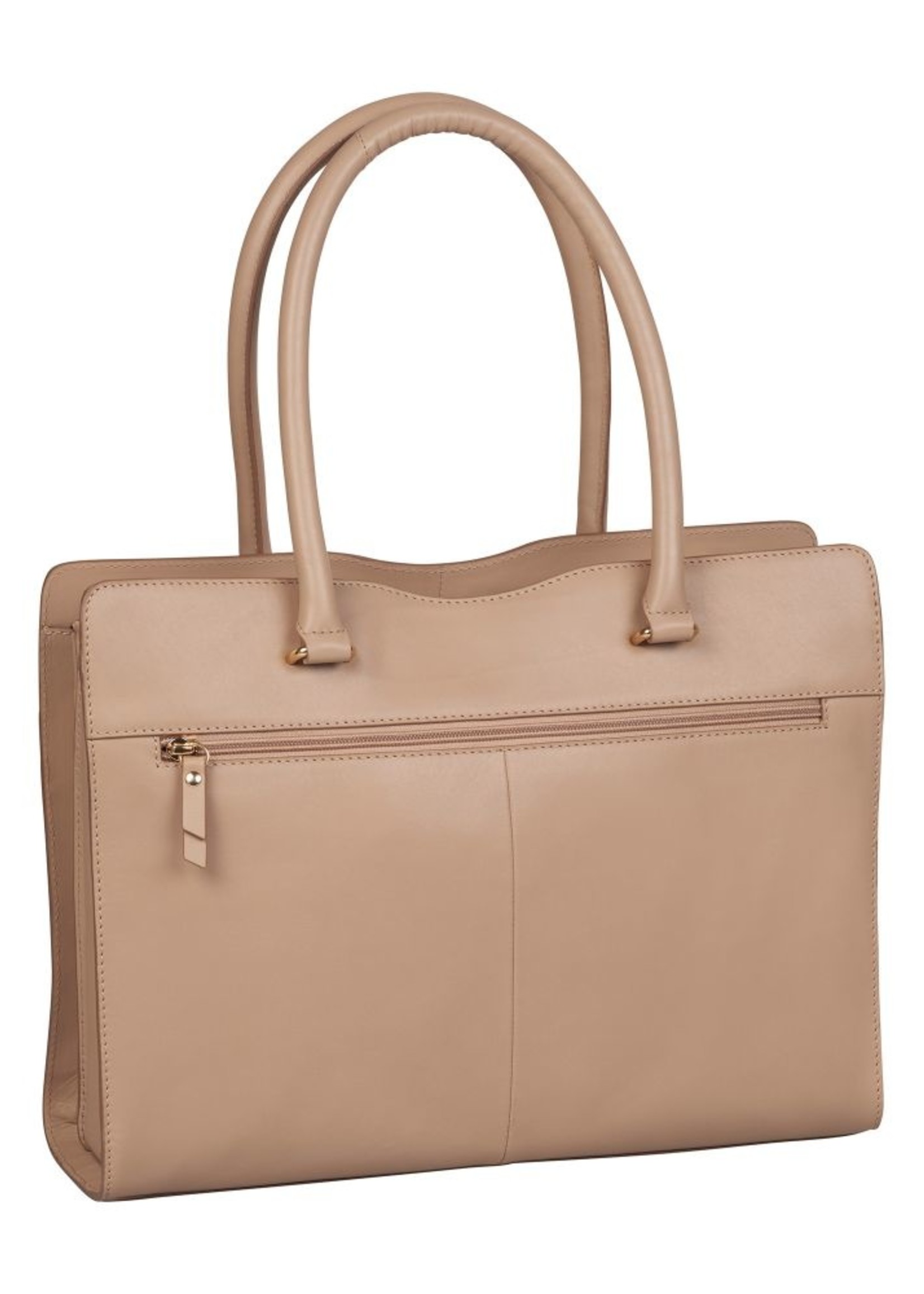 BURKELY Strakke handtas/schoudertas/laptoptas