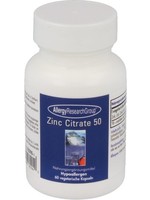Allergy Research Group Zinc Citrate 50 mg, 60 caps.