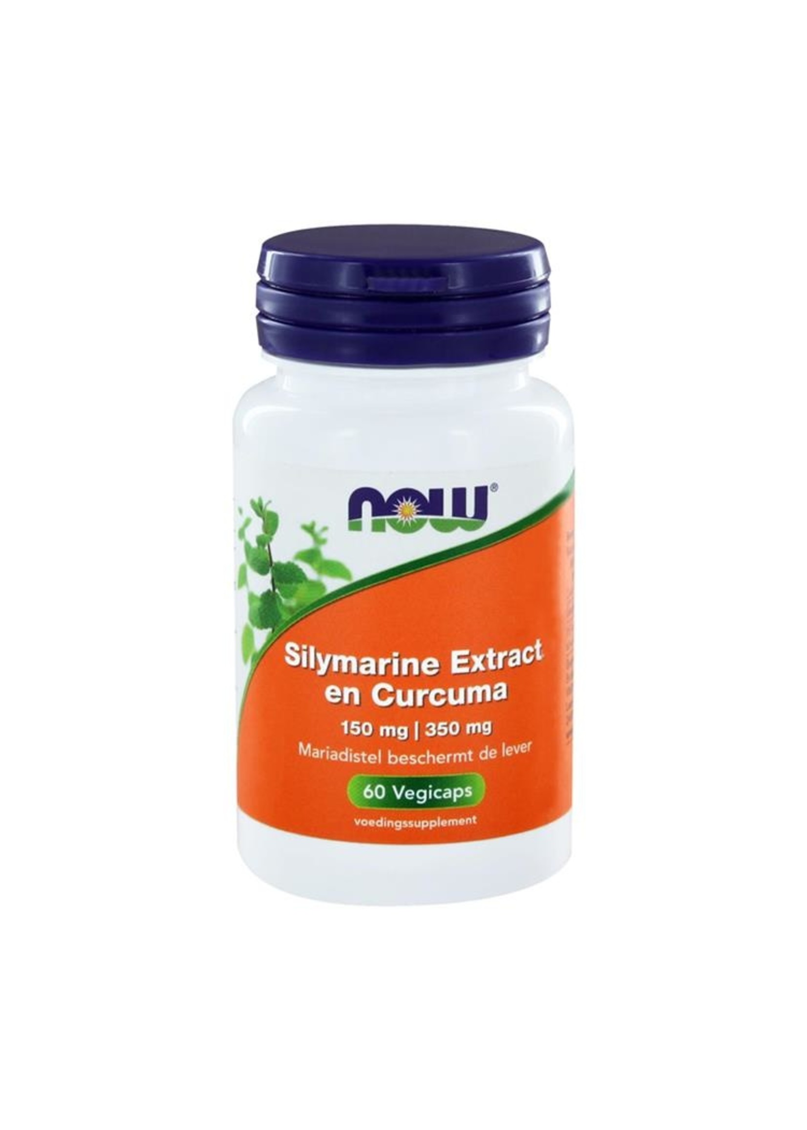 NOW Mariadistel Extract  en curcuma 150/350 mg, 60 caps.