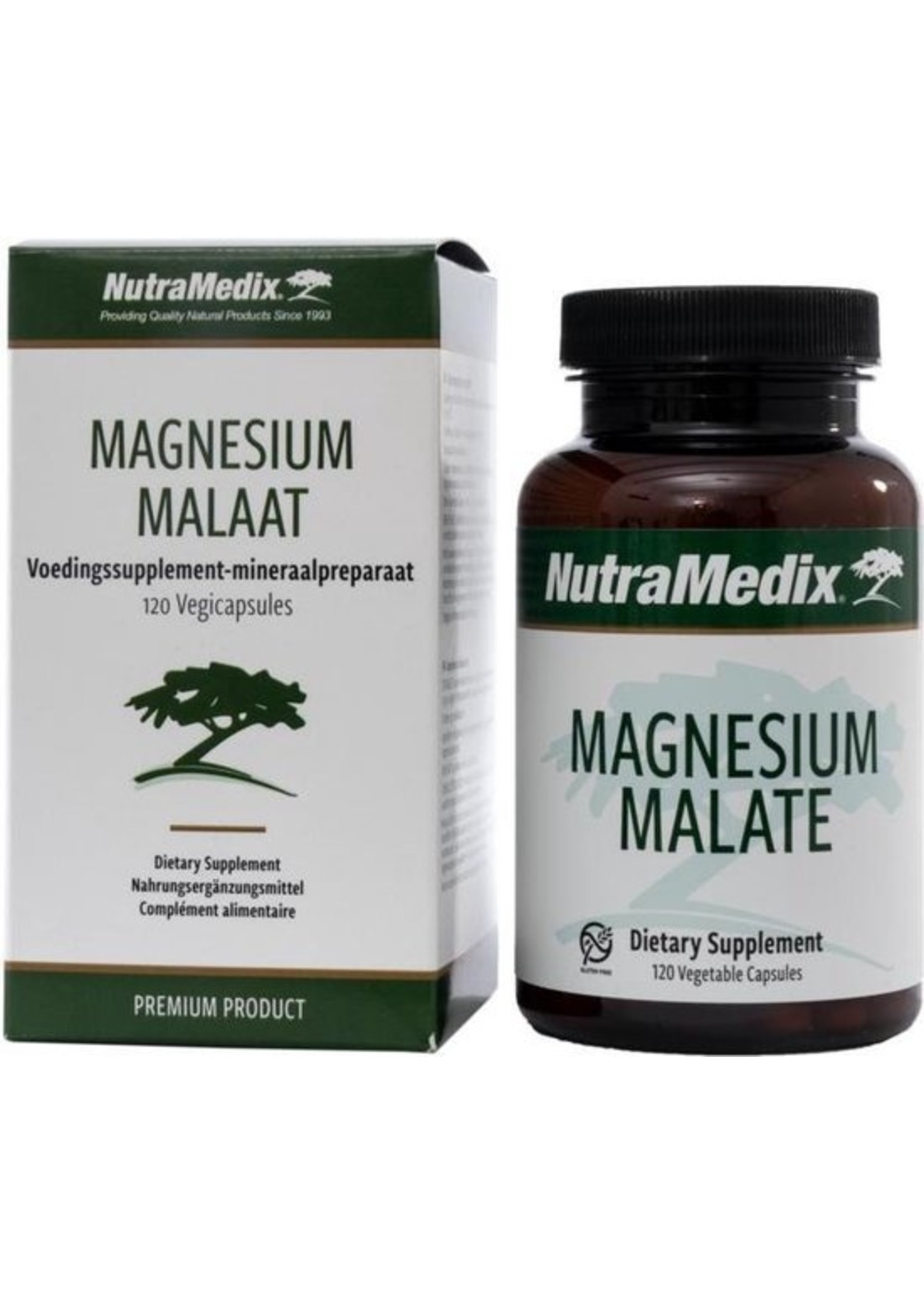 NutraMedix Magnesium malaat, 120 caps.