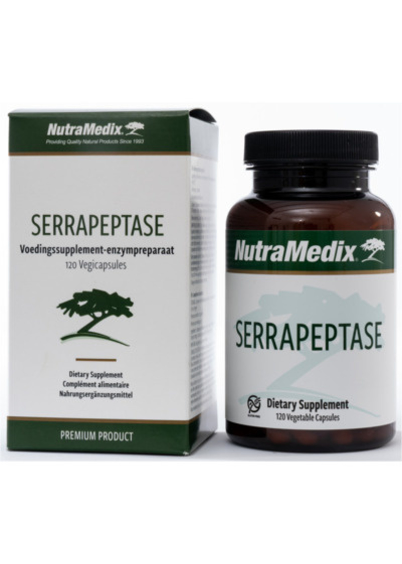NutraMedix Serrapeptase, 120 caps.