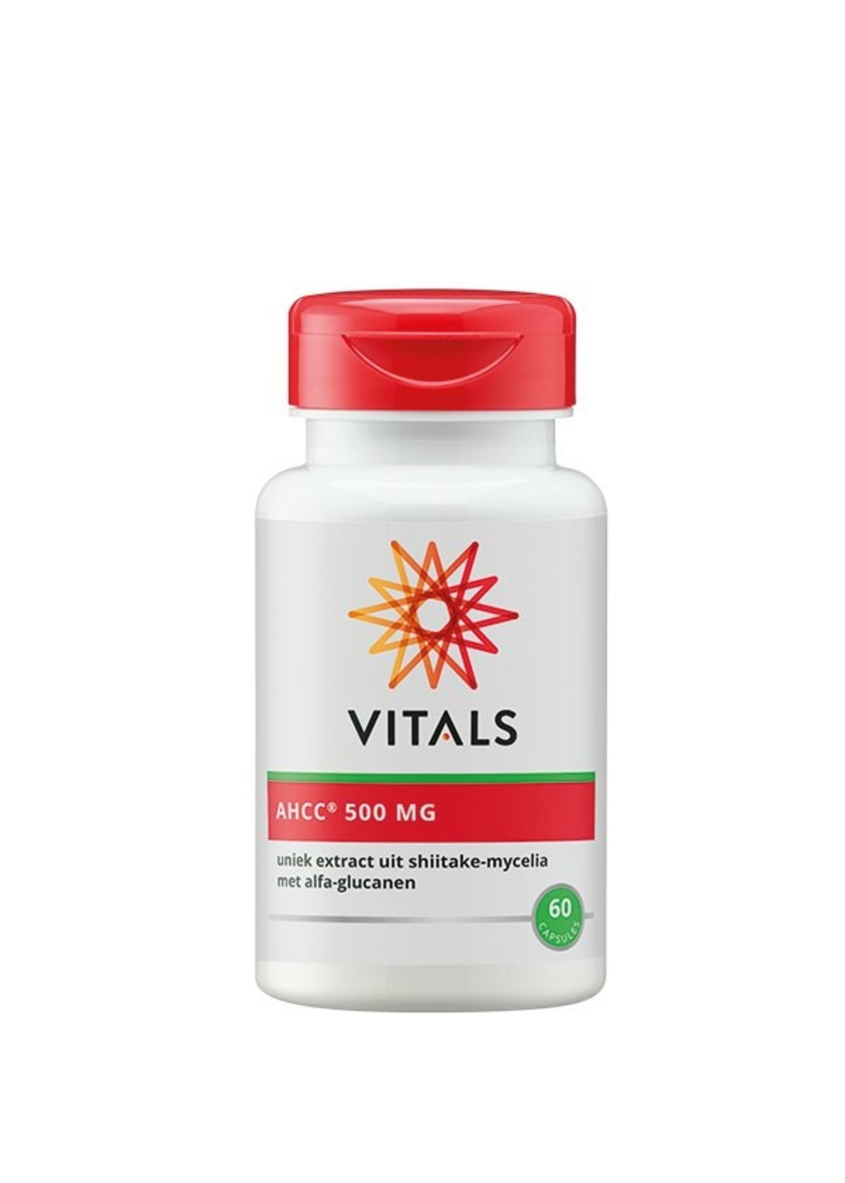 Vitals AHCC 500 mg, 60 caps.