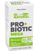 GI Natural ProBiotic Mega, 30 caps. - wanneer niet leverbaar: zie omschrijving voor aternatieven