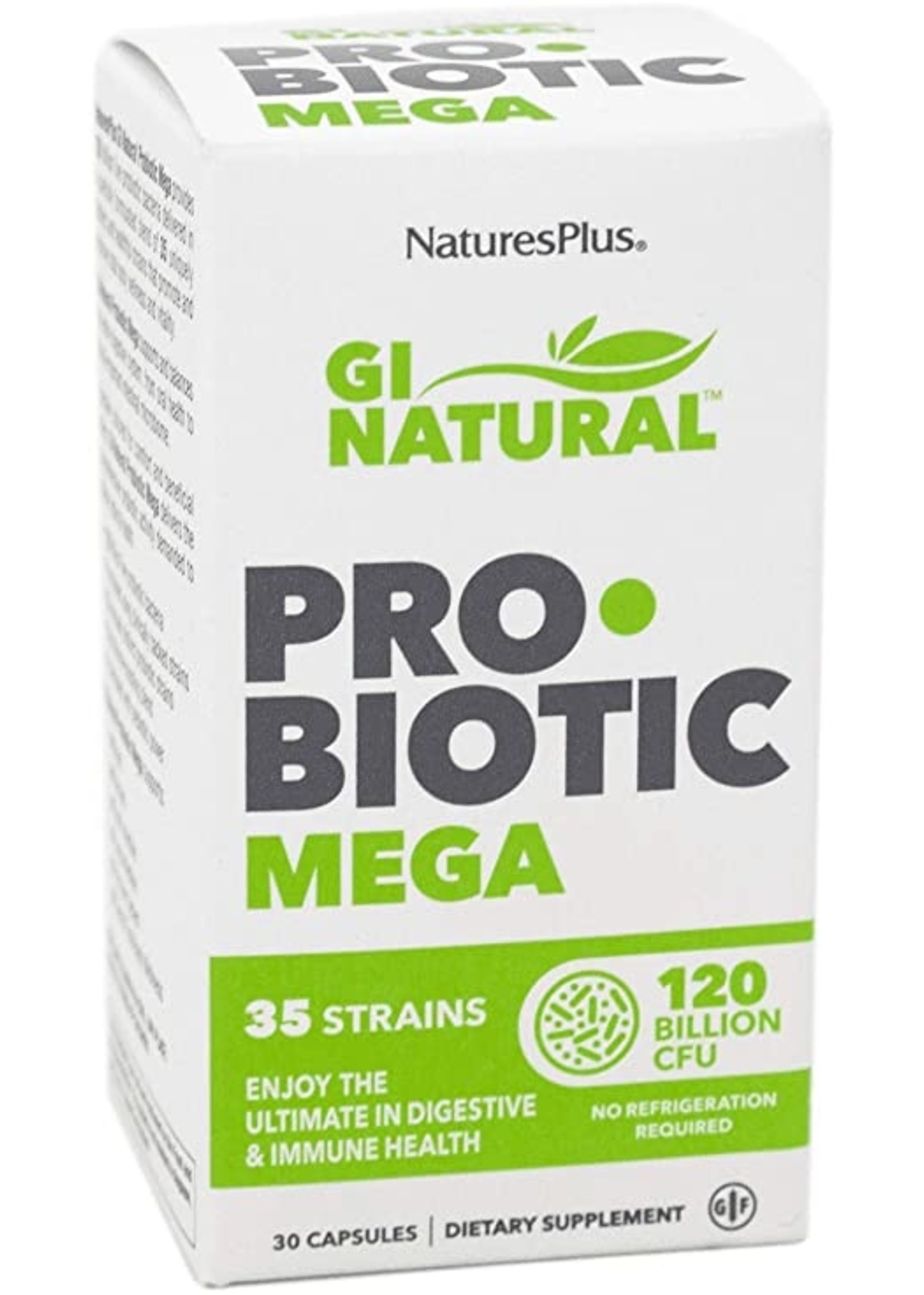 GI Natural ProBiotic Mega, 30 caps. - MOMENTEEL NIET LEVERBAAR, ZIE INFO VOOR ALTERNATIEF