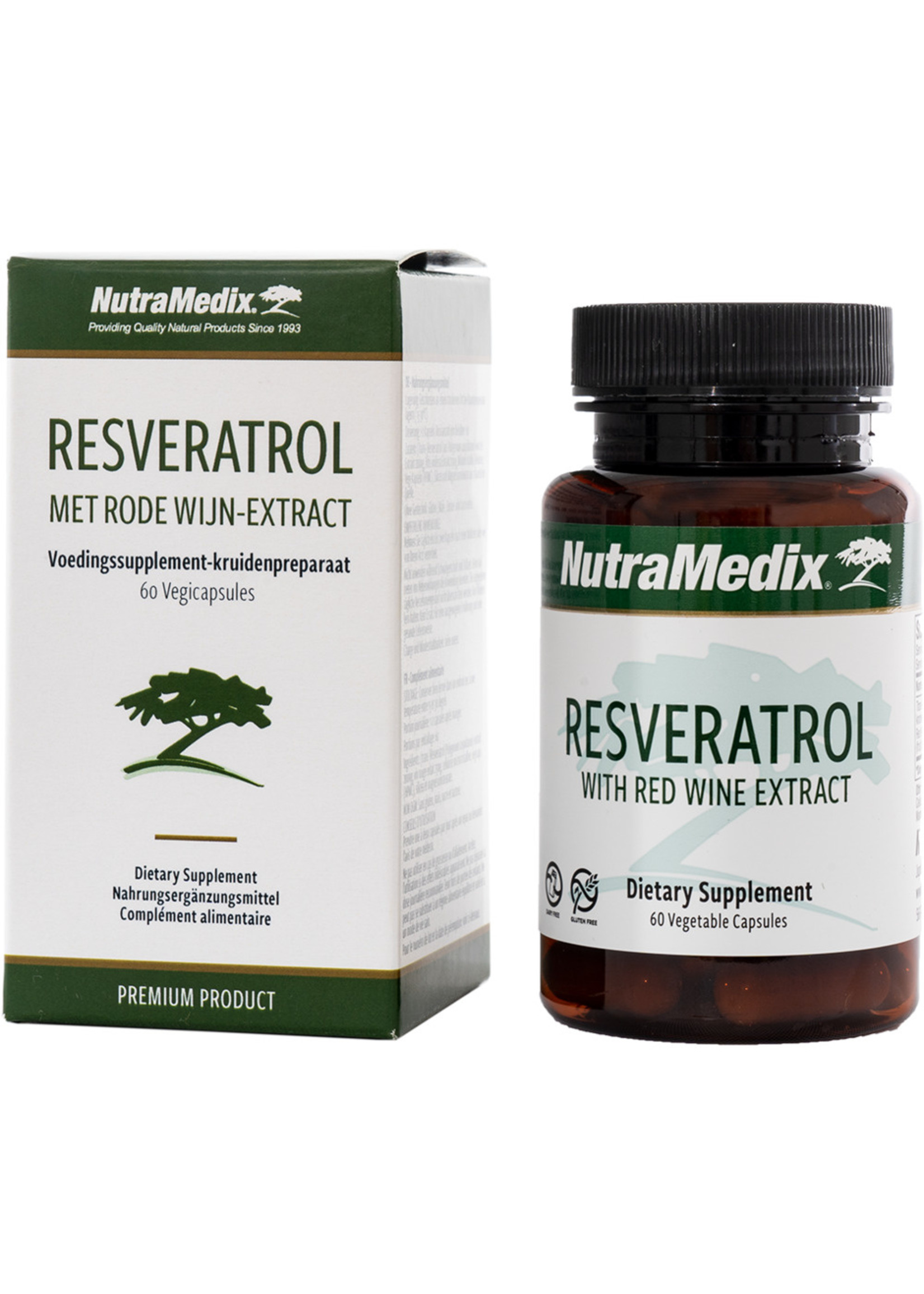 NutraMedix Resveratrol, 60 caps.