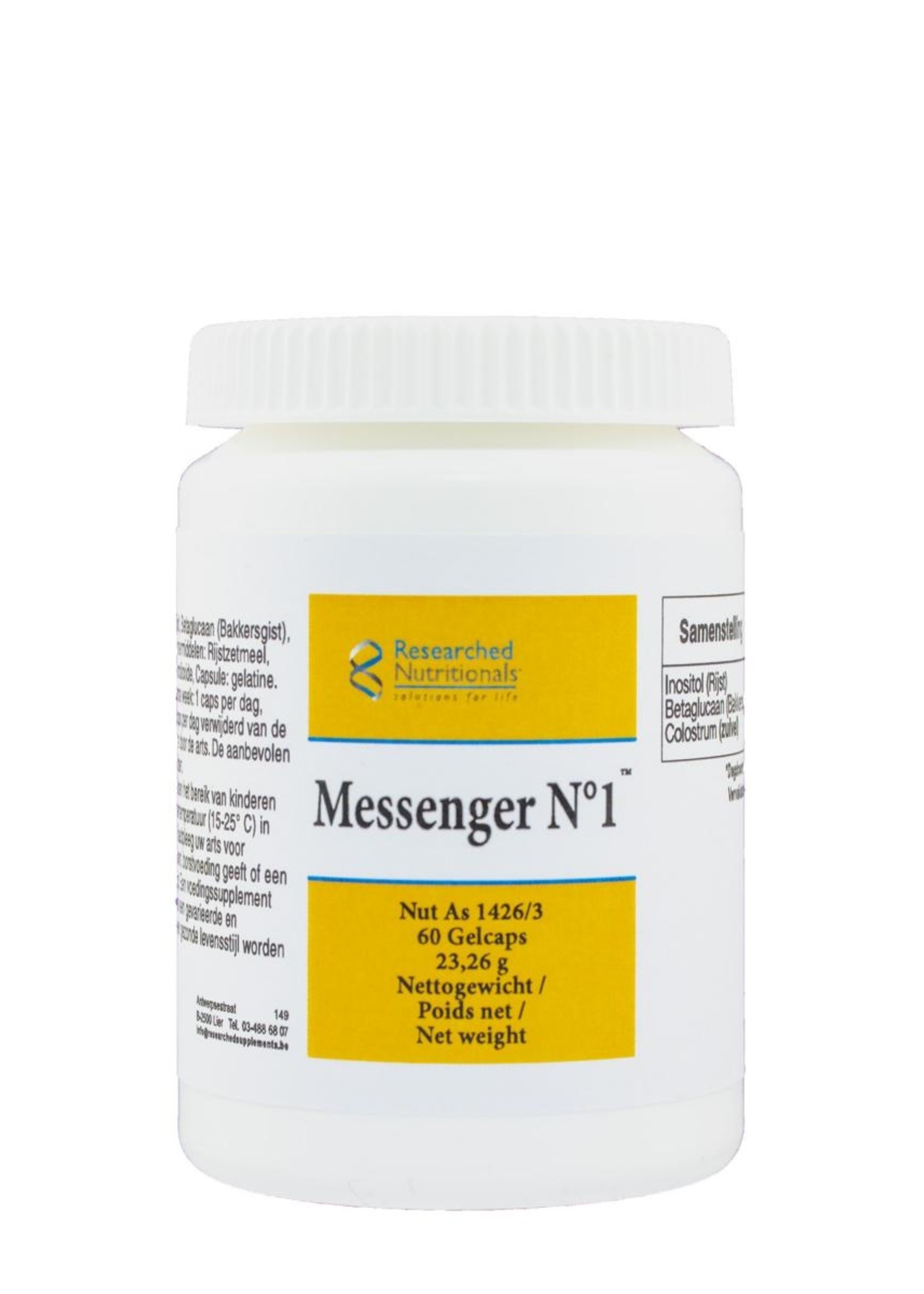 Nutrined Messenger n° 1, 60 caps.