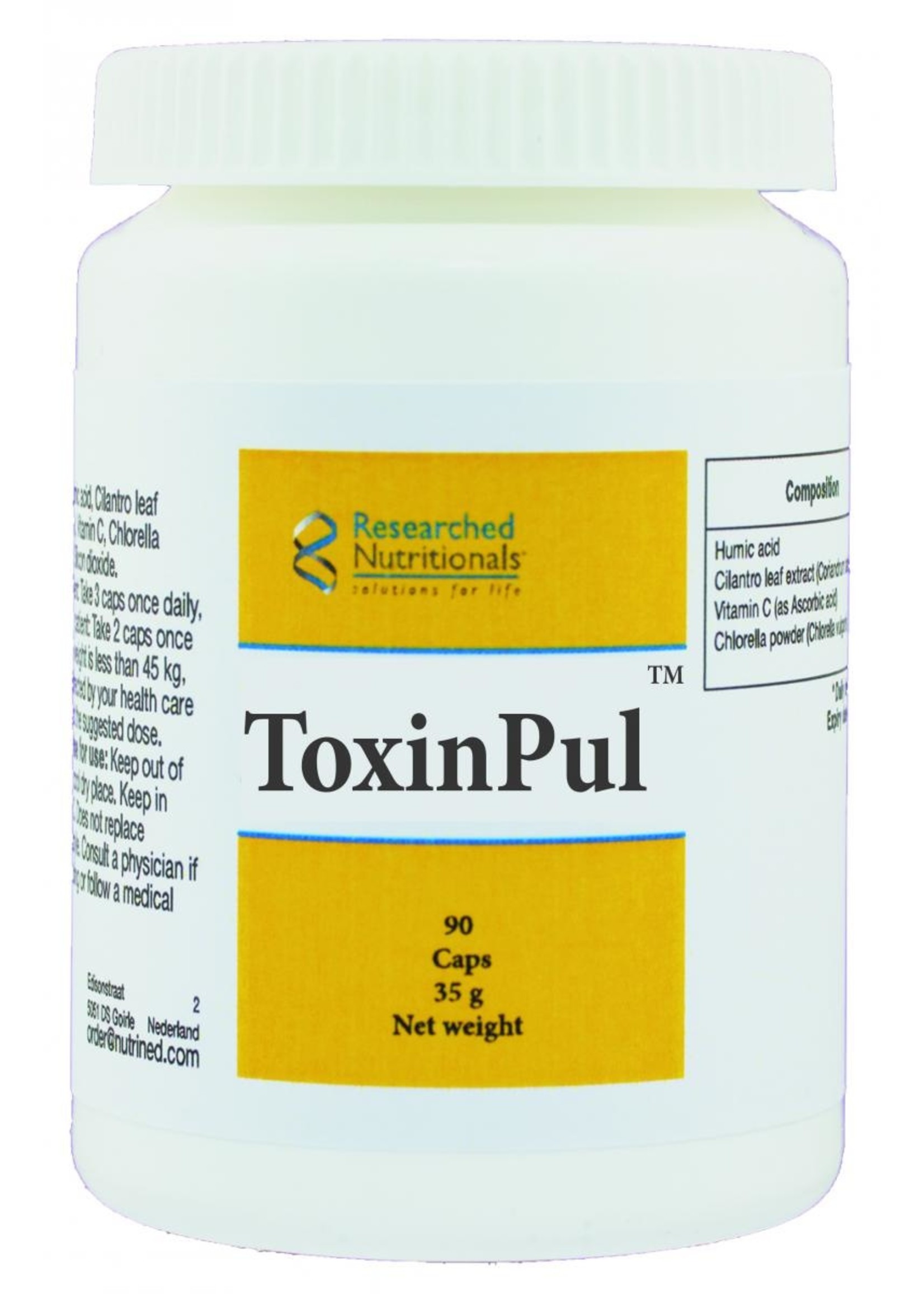 Nutrined ToxinPul, 90 caps.