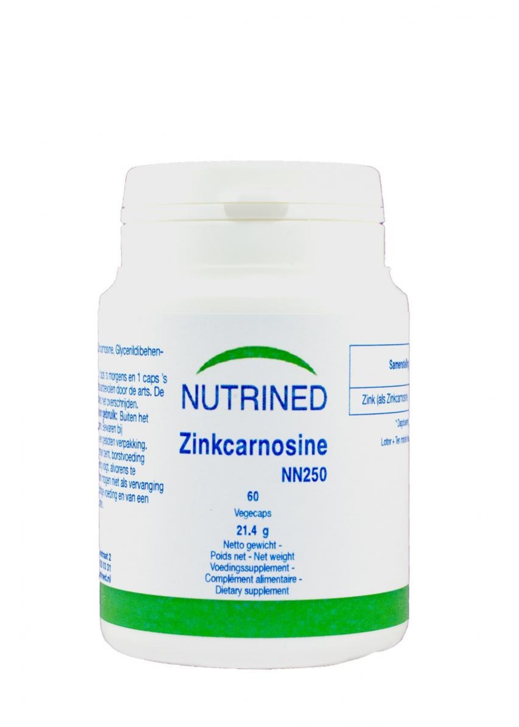 Nutrined Zinkcarnosine, 60 caps.