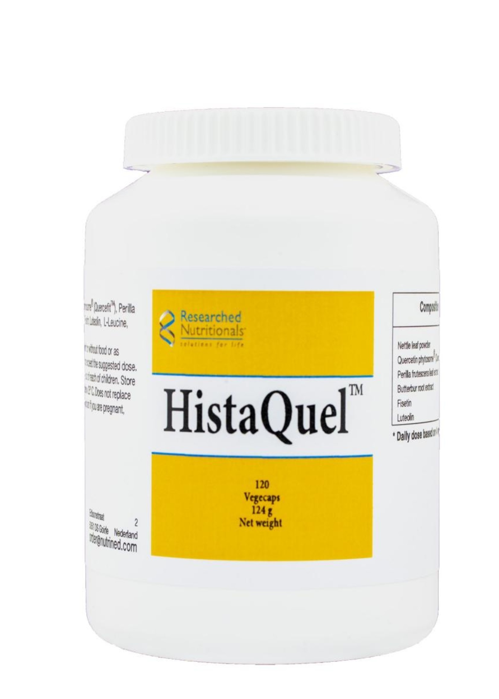 Nutrined Histaquel, 120 caps.