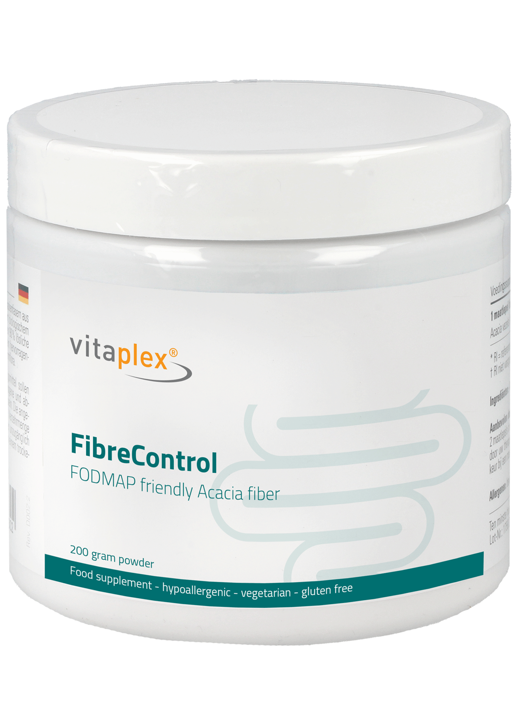 Vitaplex FibreControl Acaciavezels, 200 gram