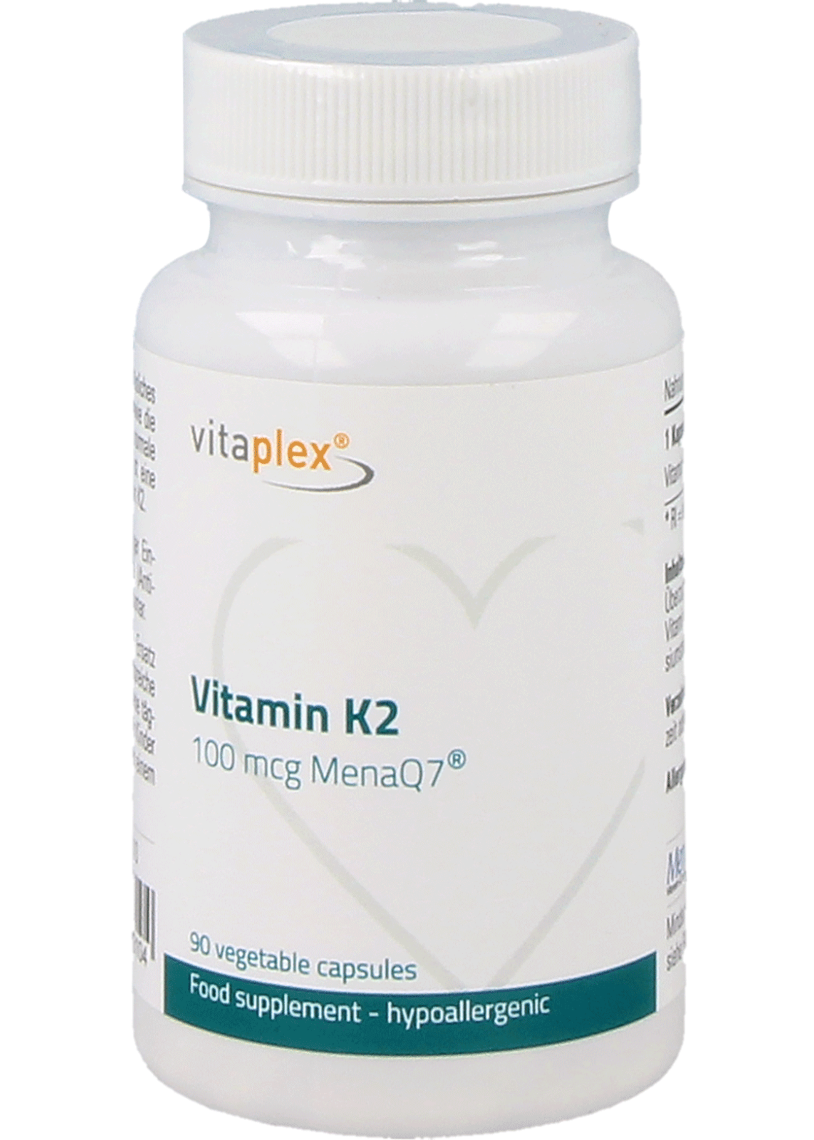 Vitaplex Vitamine K2, 90 caps.