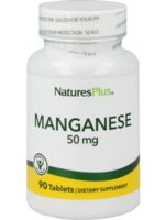 Nature's Plus Manganese 50 mg, 90 tabl.