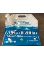 Enagic Zak bpa-vrij plastic voor ERW/Kangen-water herbruikbaar, 5 liter inhoud, NIET van het merk Kangen/Enagic zelf
