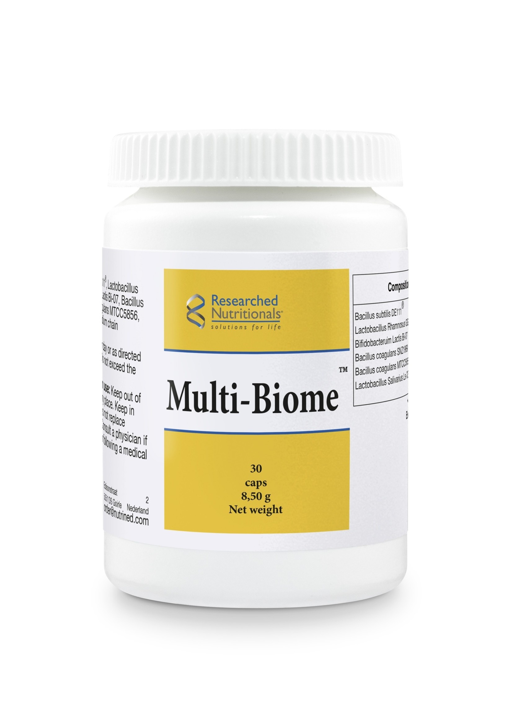 Nutrined Multi-Biome, 30 caps.