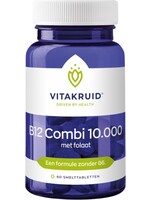 Vitakruid B12 Combi 10.000 met folaat, 60 smelttabl.
