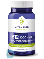Vitakruid B12 1000 mcg Methylcobalamine, 90 smelttabl.