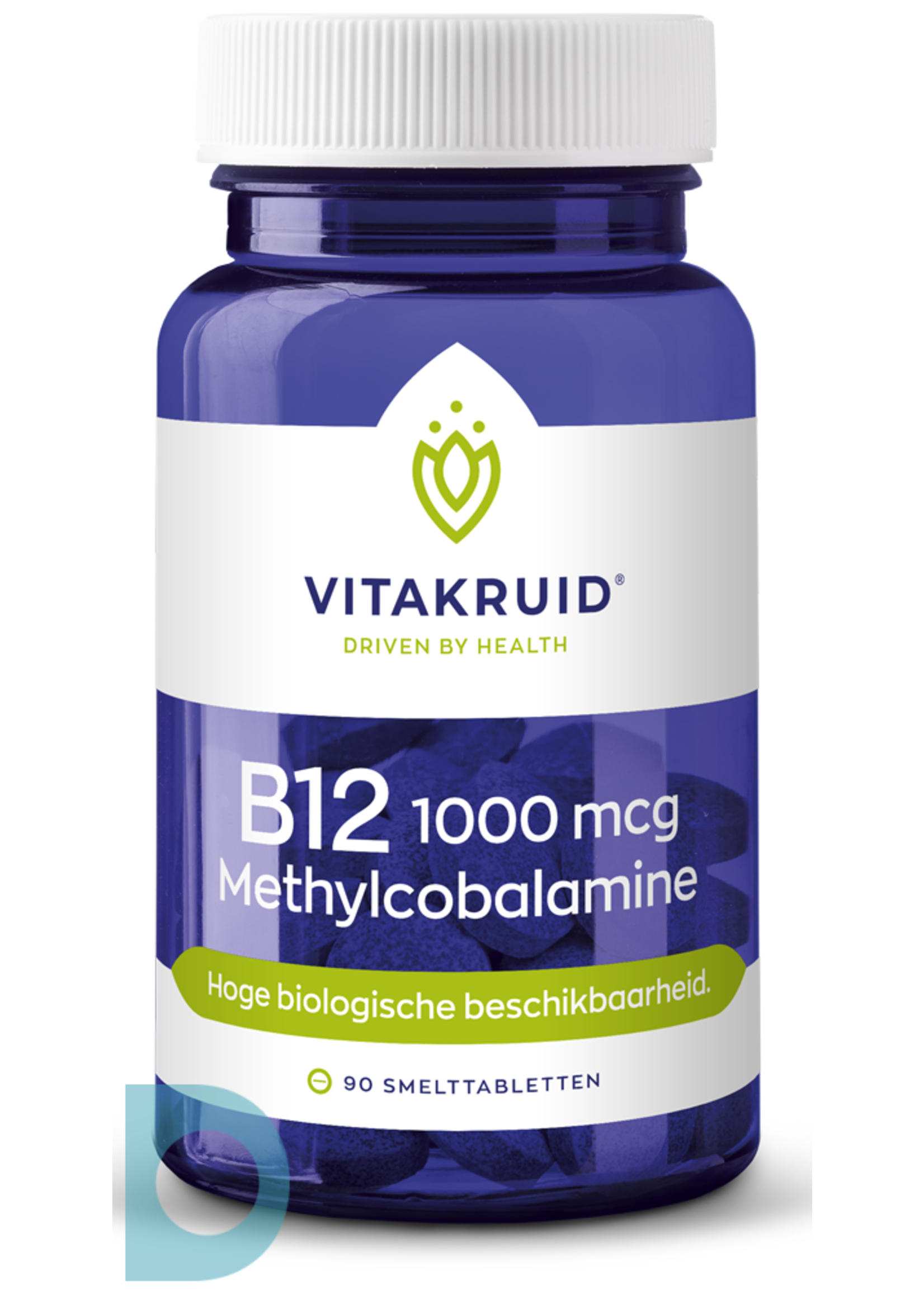 Vitakruid B12 1000 mcg Methylcobalamine, 90 smelttabl.