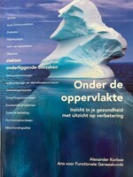 MedicaPlus Onder de oppervlakte, inzicht in je gezondheid met uitzicht op verbetering, boekje over het immuunsysteem en darmgezondheid door Alexander Korbee, arts voor Functionele Geneeskunde