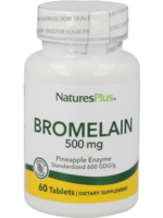 Nature's Plus Bromelain 500 mg, 60 tabl.