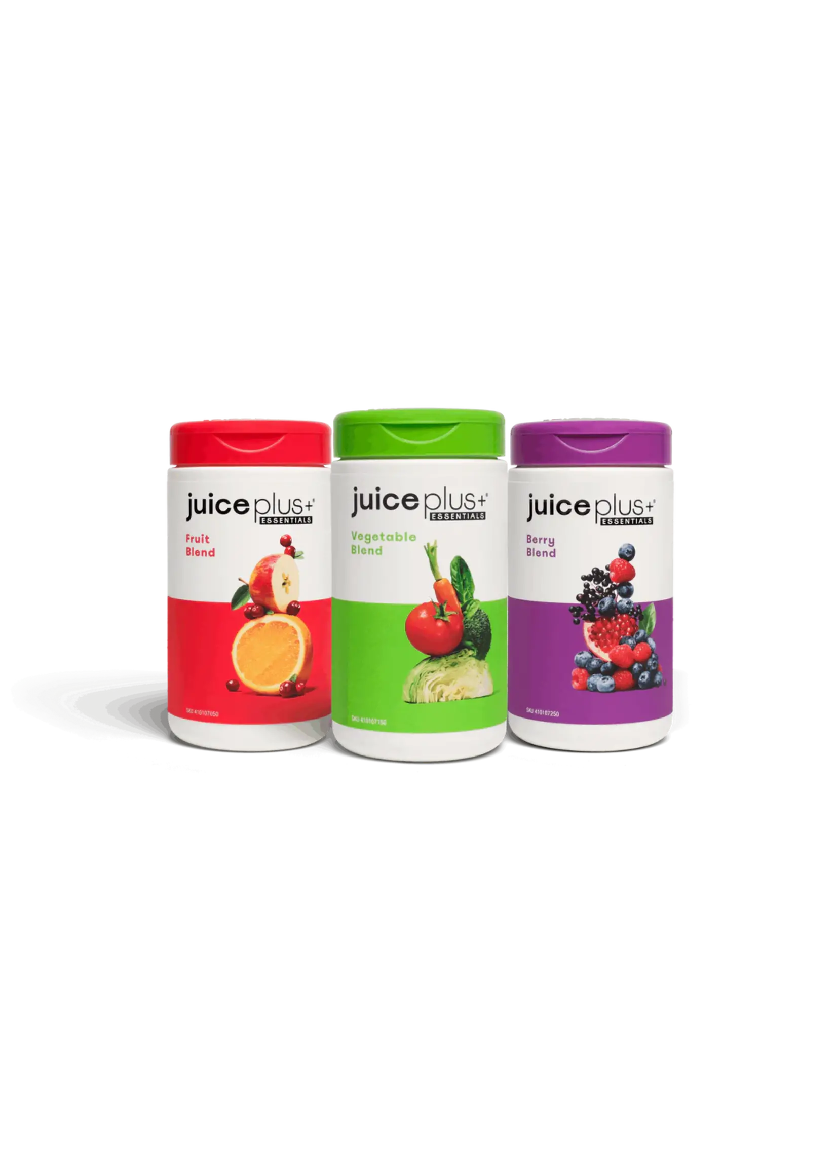 JuicePlus 120 Groente caps, 120 Fruit caps, 120 Bessen caps