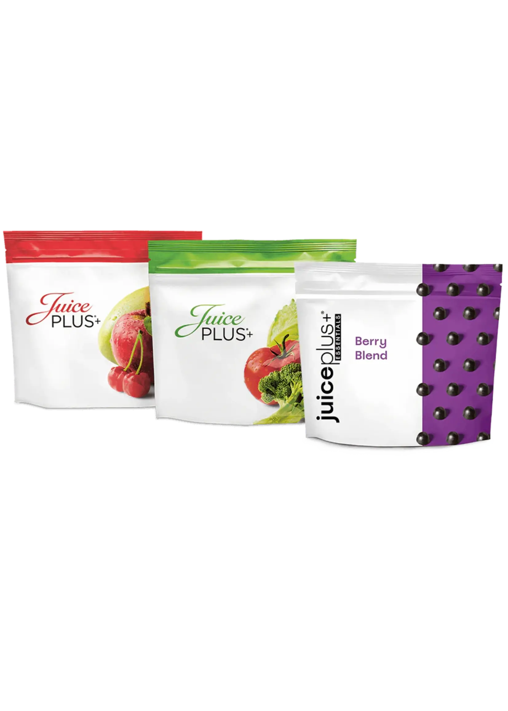 JuicePlus 120 Groente chewables, 120 Fruit chewables, 120 Bessen chewables