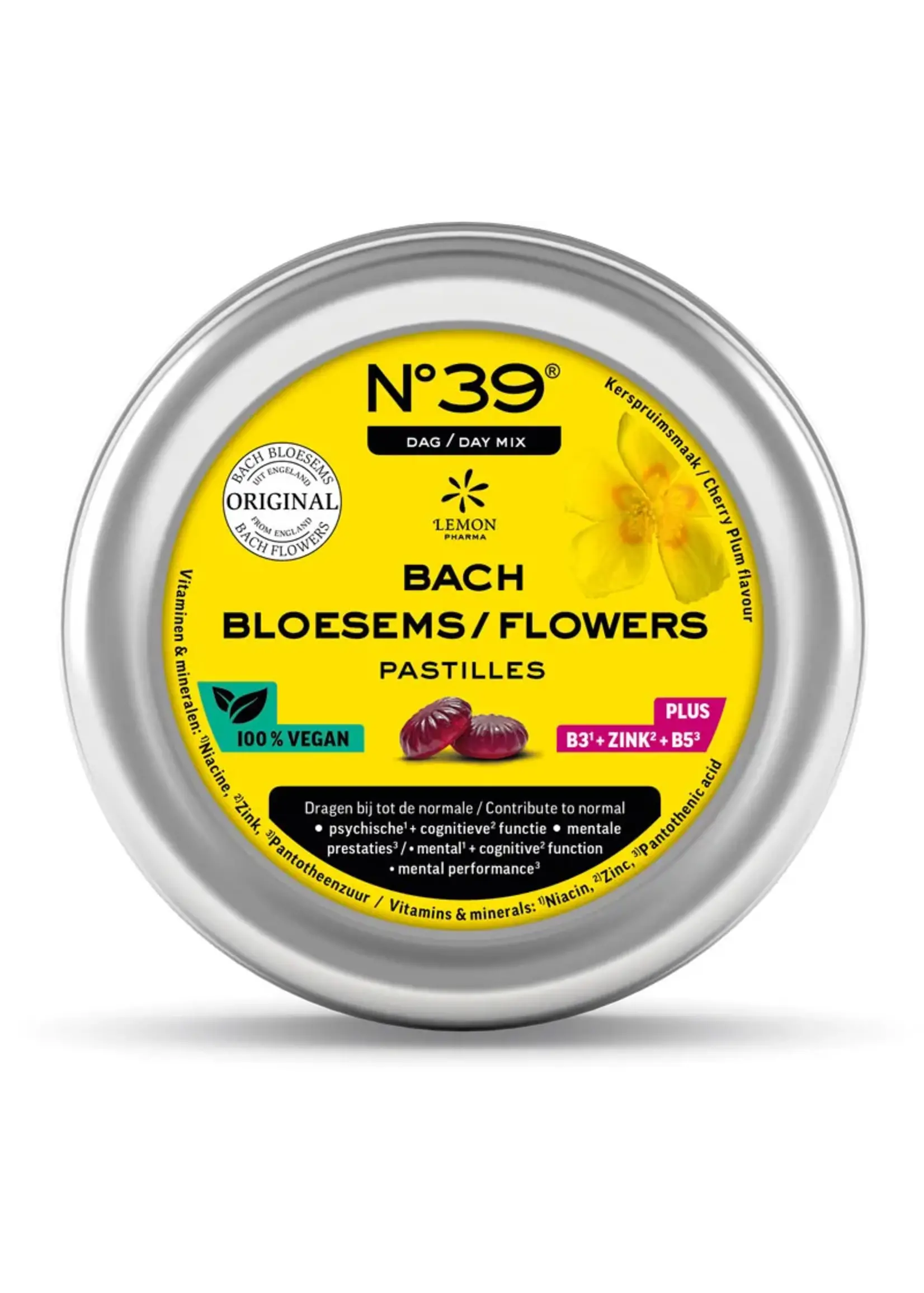 Bach Bach bloesem Pastilles Nr. 39 PLUS, 50 gr