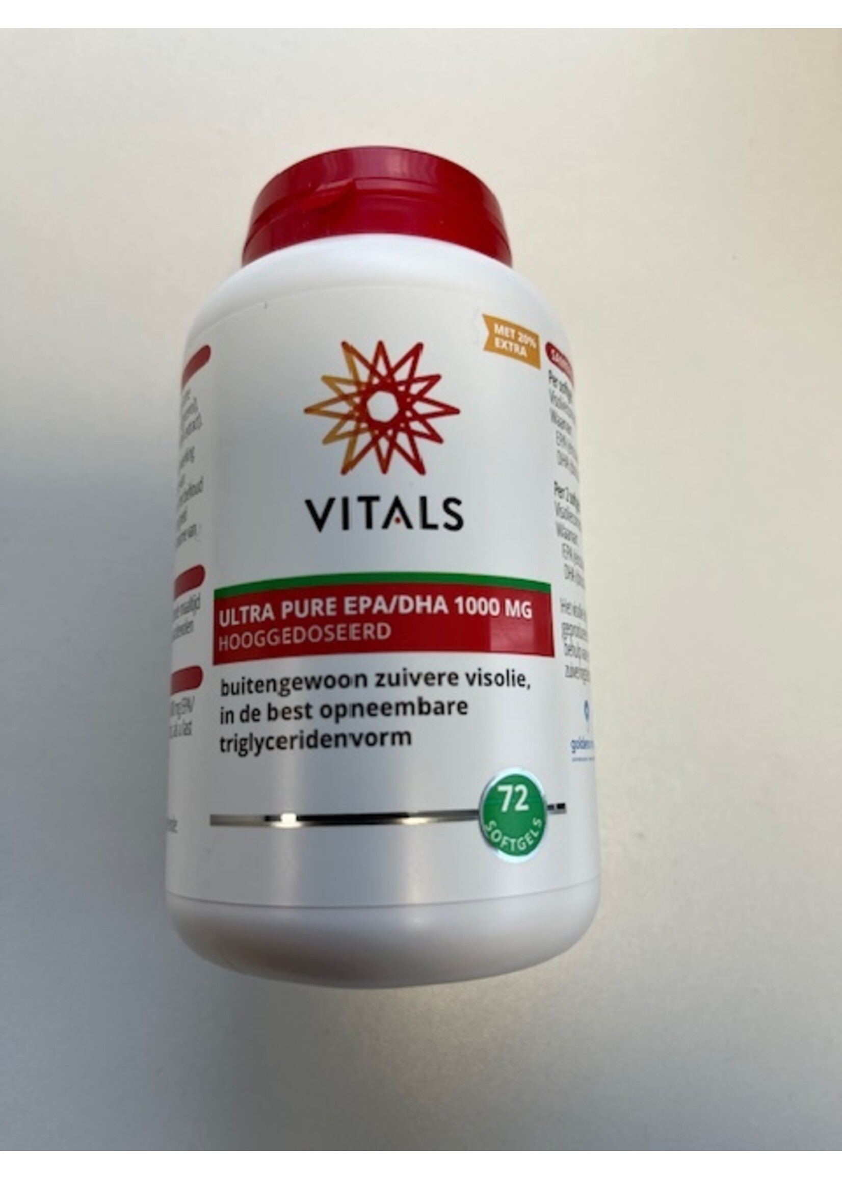 Vitals Ultra Pure EPA/DHA 1000 mg 72 softgels