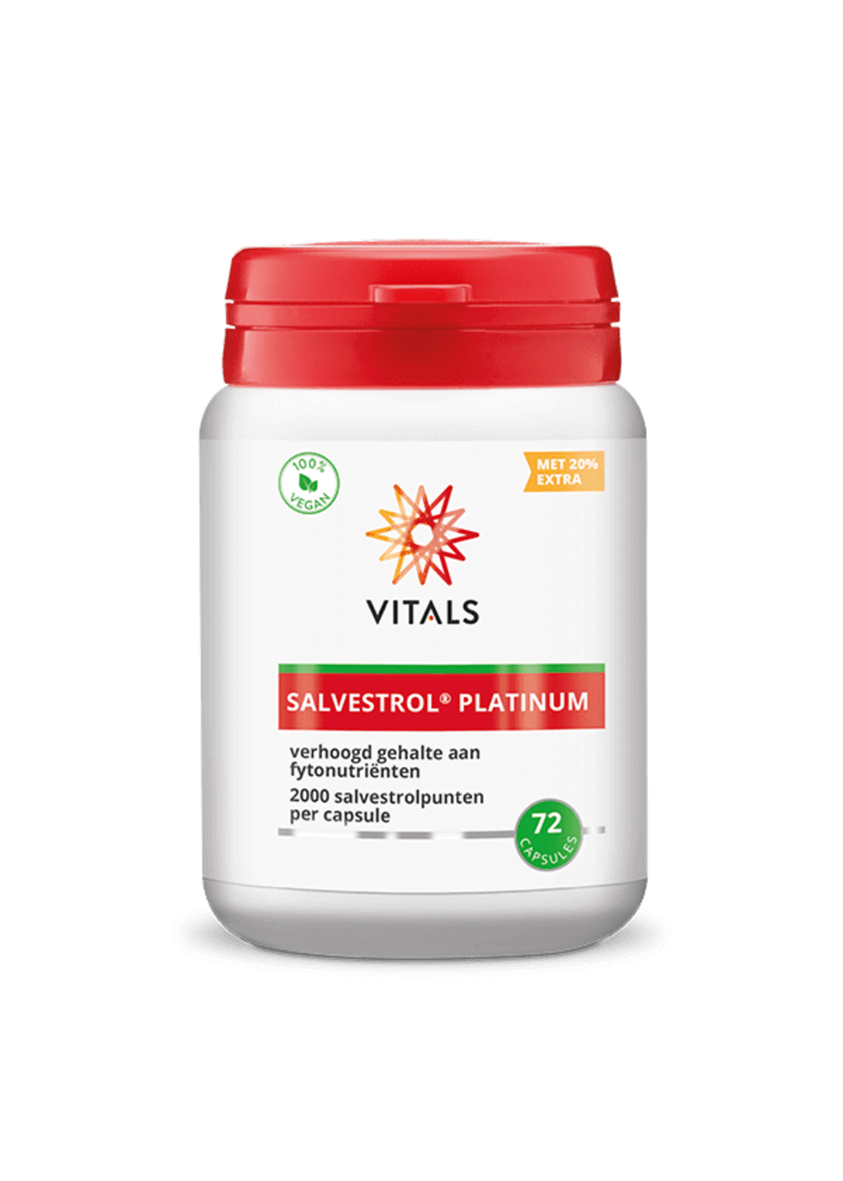 Vitals Salvestrol Platinum, 72 caps.