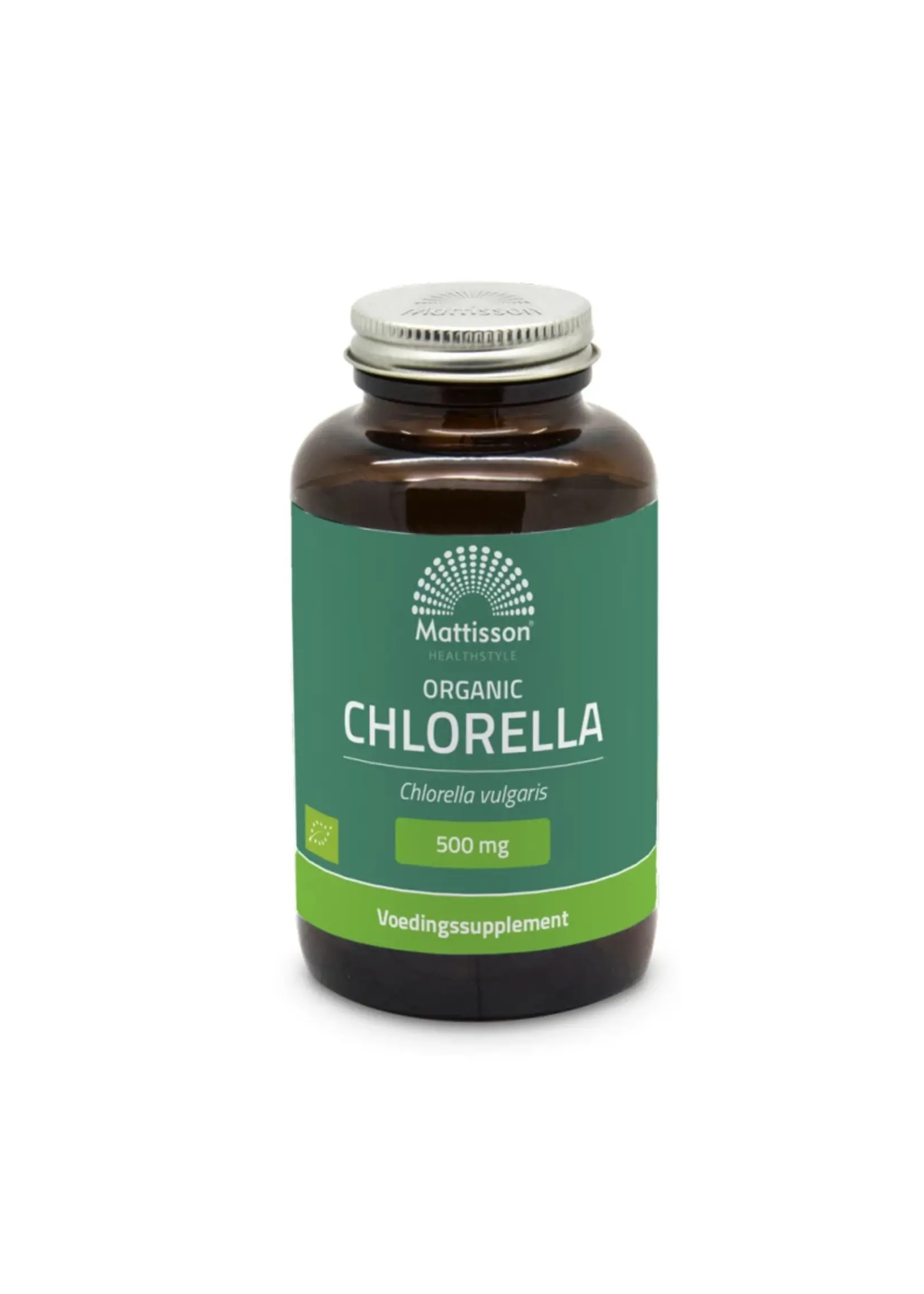 Mattisson Biologische Chlorella 500mg, 240 tabletten