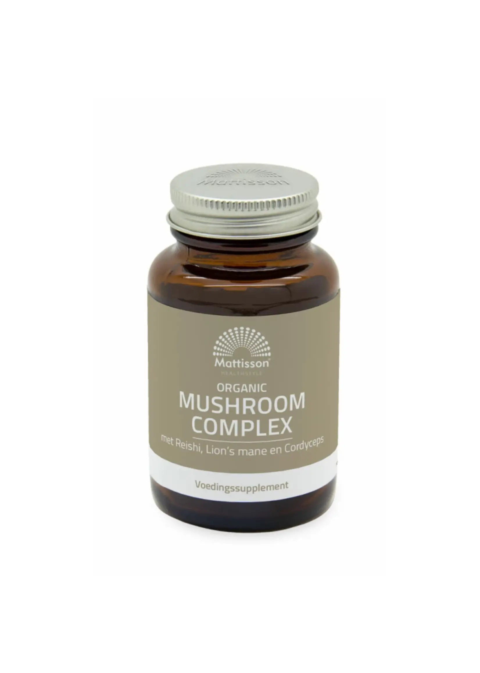 Mattisson Biologisch Paddenstoelen (Mushroom) Complex, 60 caps.