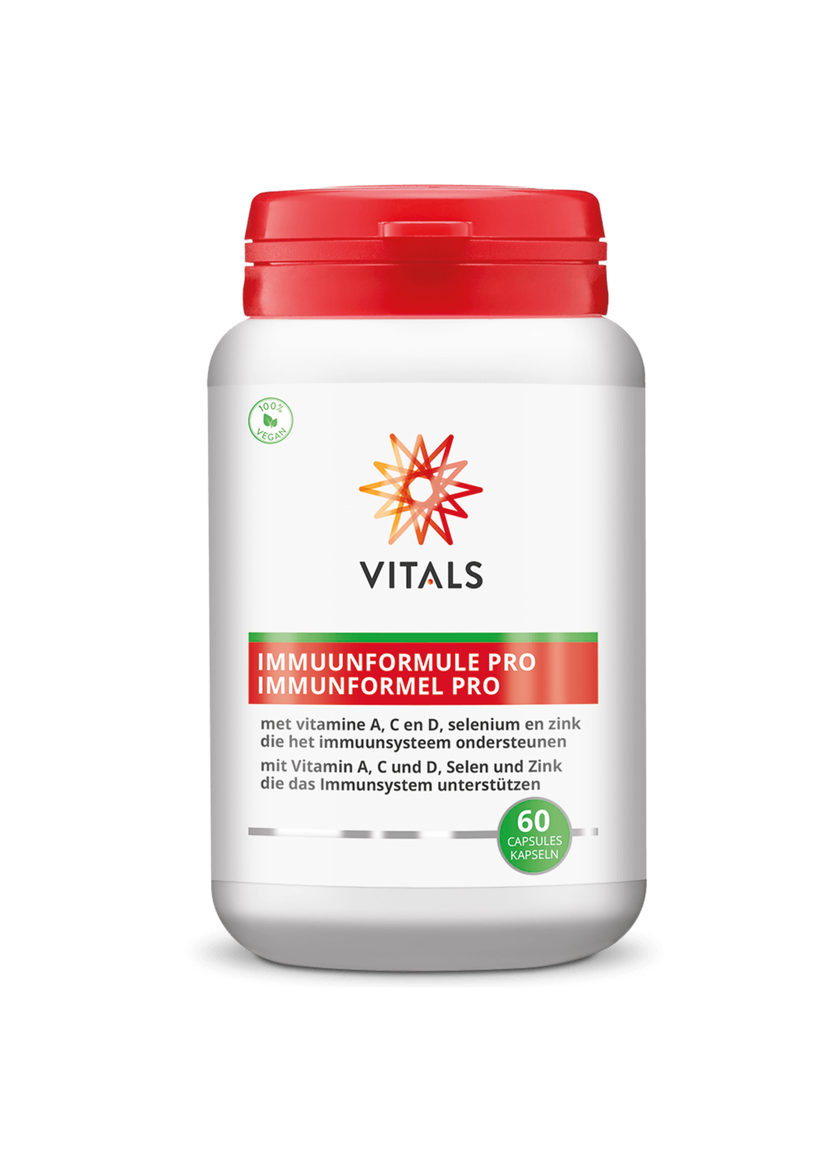 Vitals Immuunformule Pro, 60 capsules (vervanger voor Immudefense, Metagenics)
