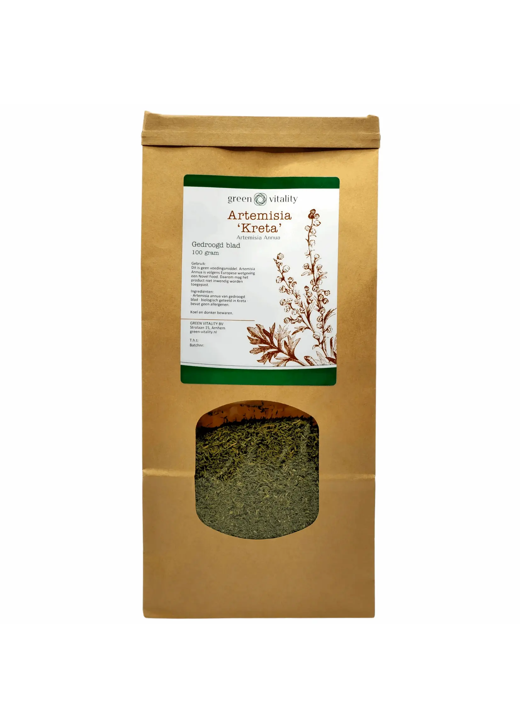 Green Vitality Artemisia 'Kreta' thee, 100 gram