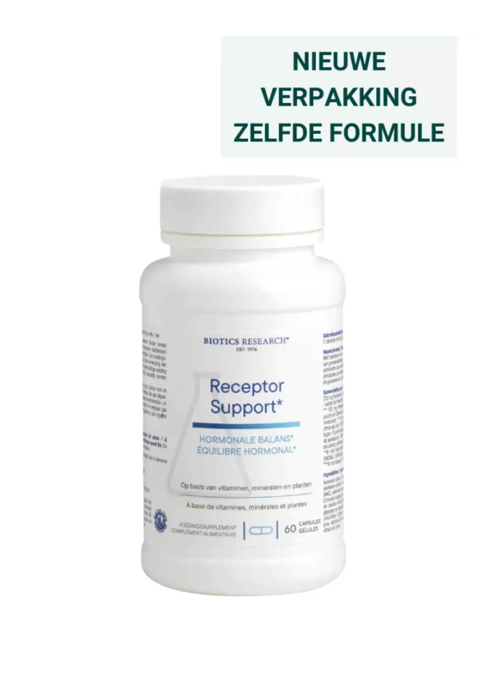 Biotics Research Receptor Support, 60 caps.