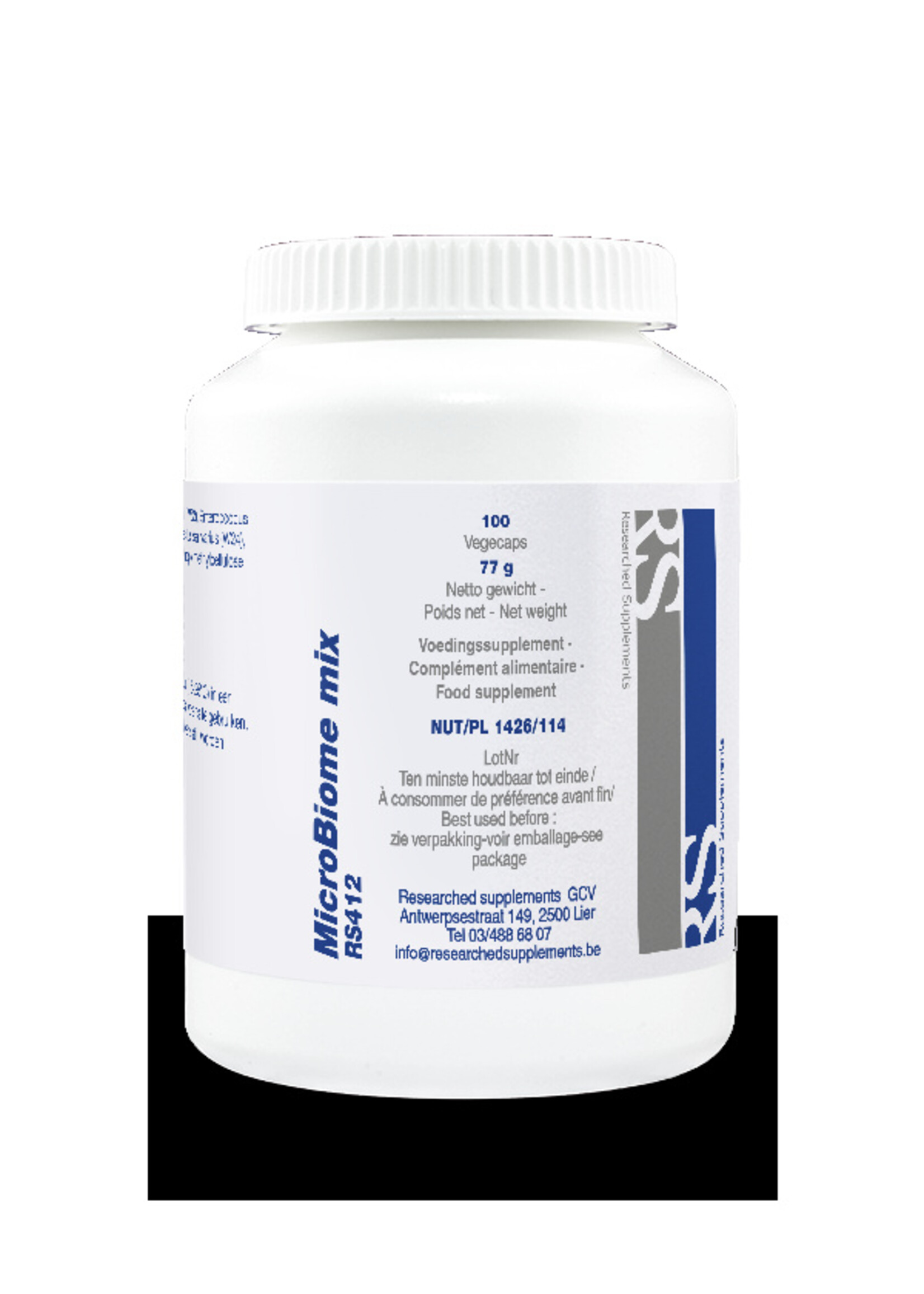 Nutrined MicroBiome mix, 100 caps.