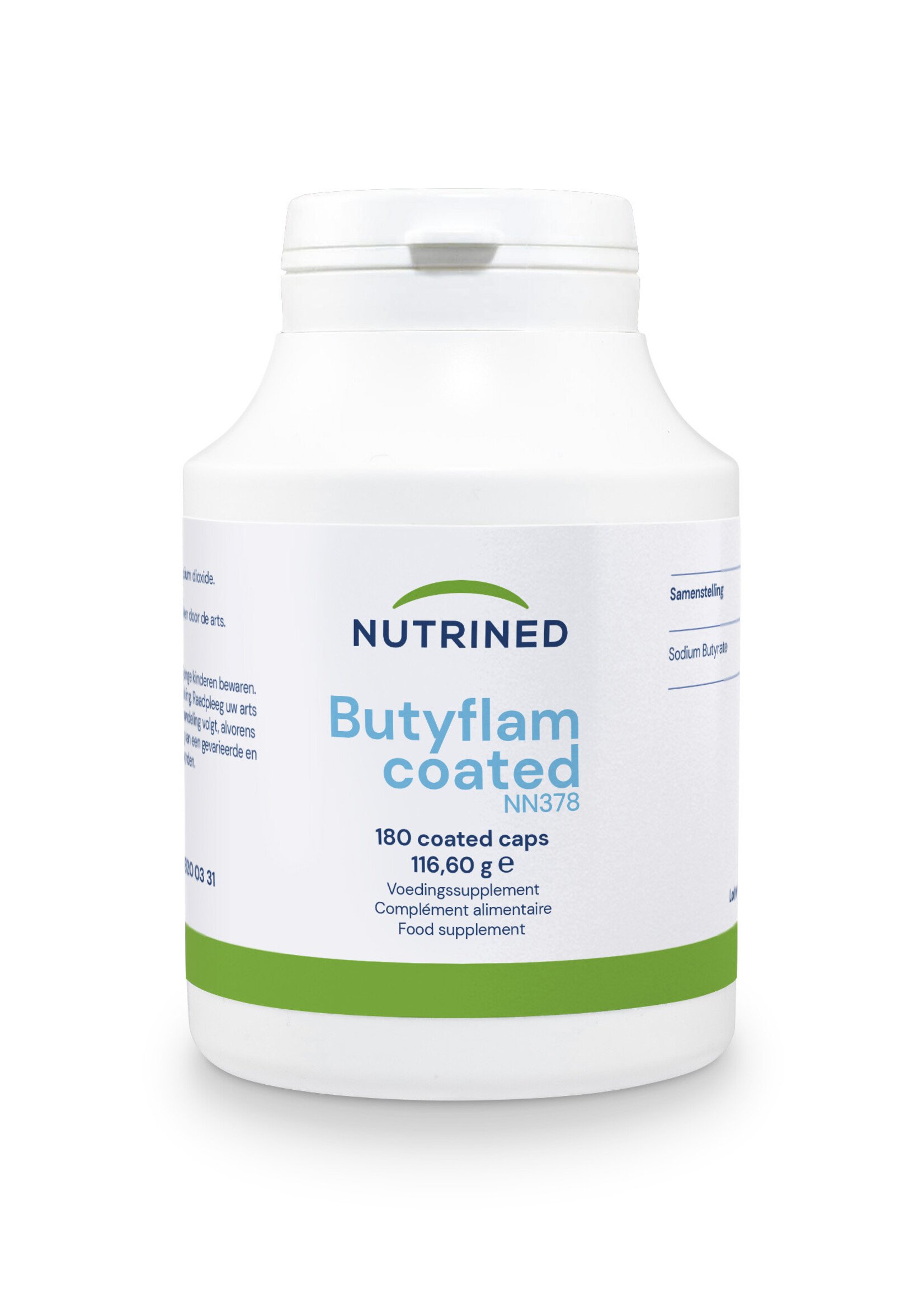Nutrined Butyflam Coated, 180 caps.