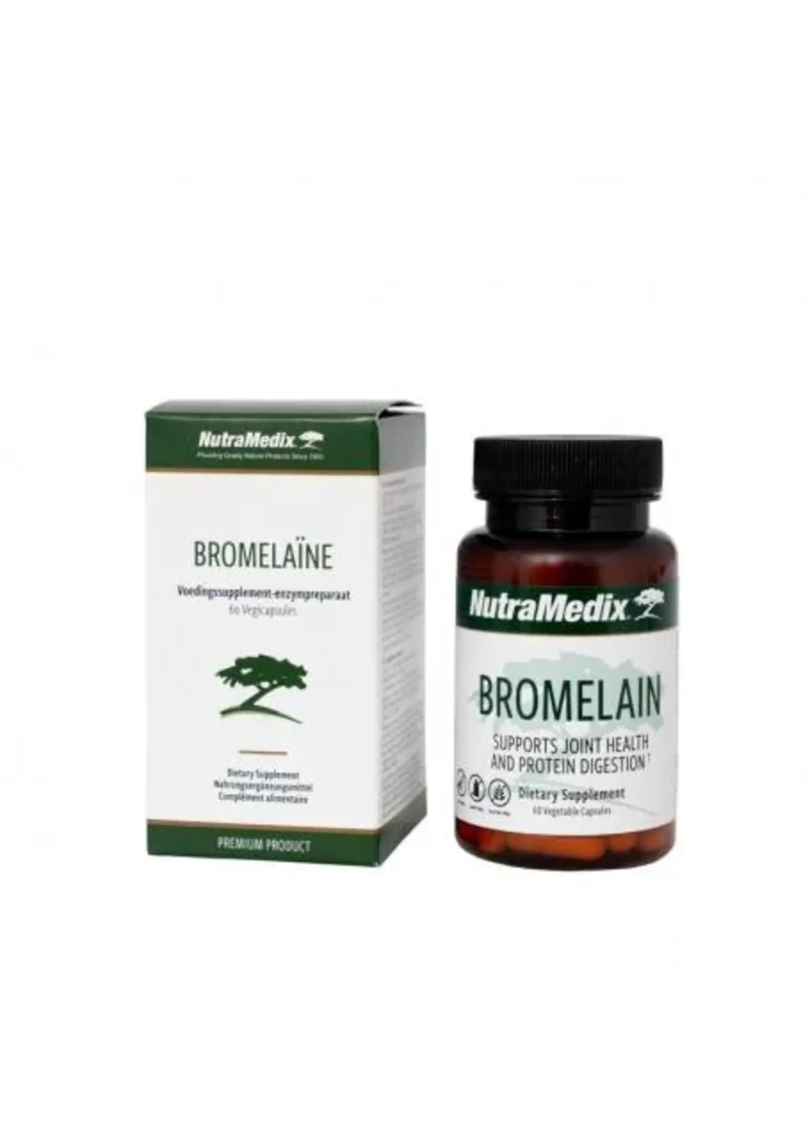 NutraMedix Bromelaïne, 60 caps.