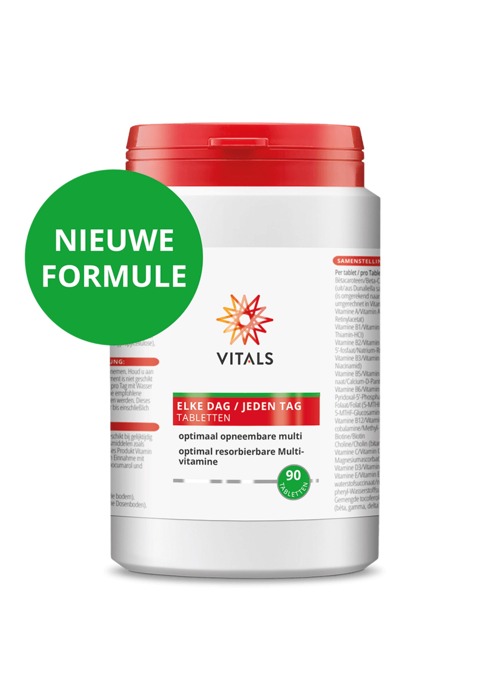 Vitals Elke Dag Tabletten, 90 tabl.