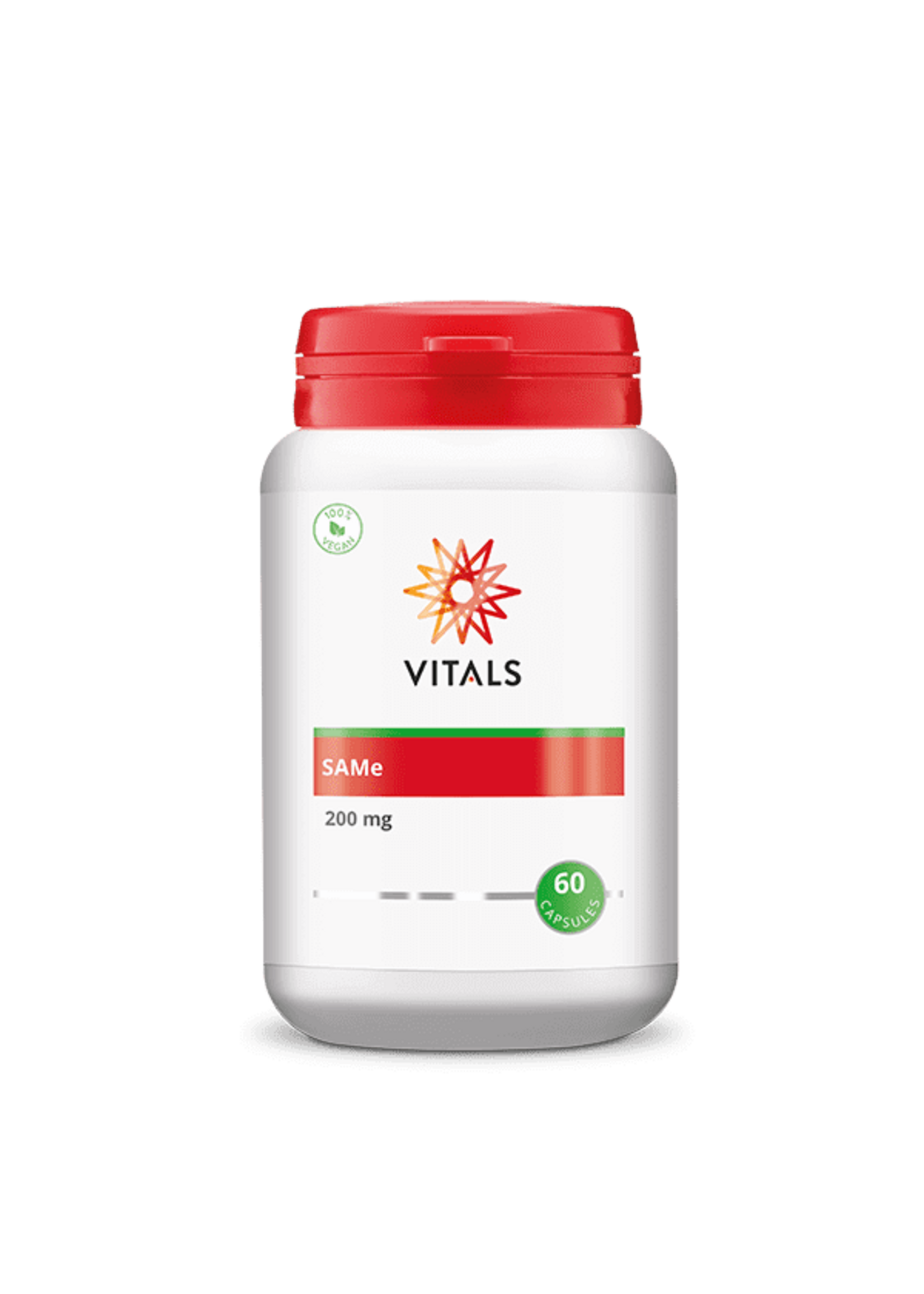 Vitals SAMe 200 mg, 60 caps.